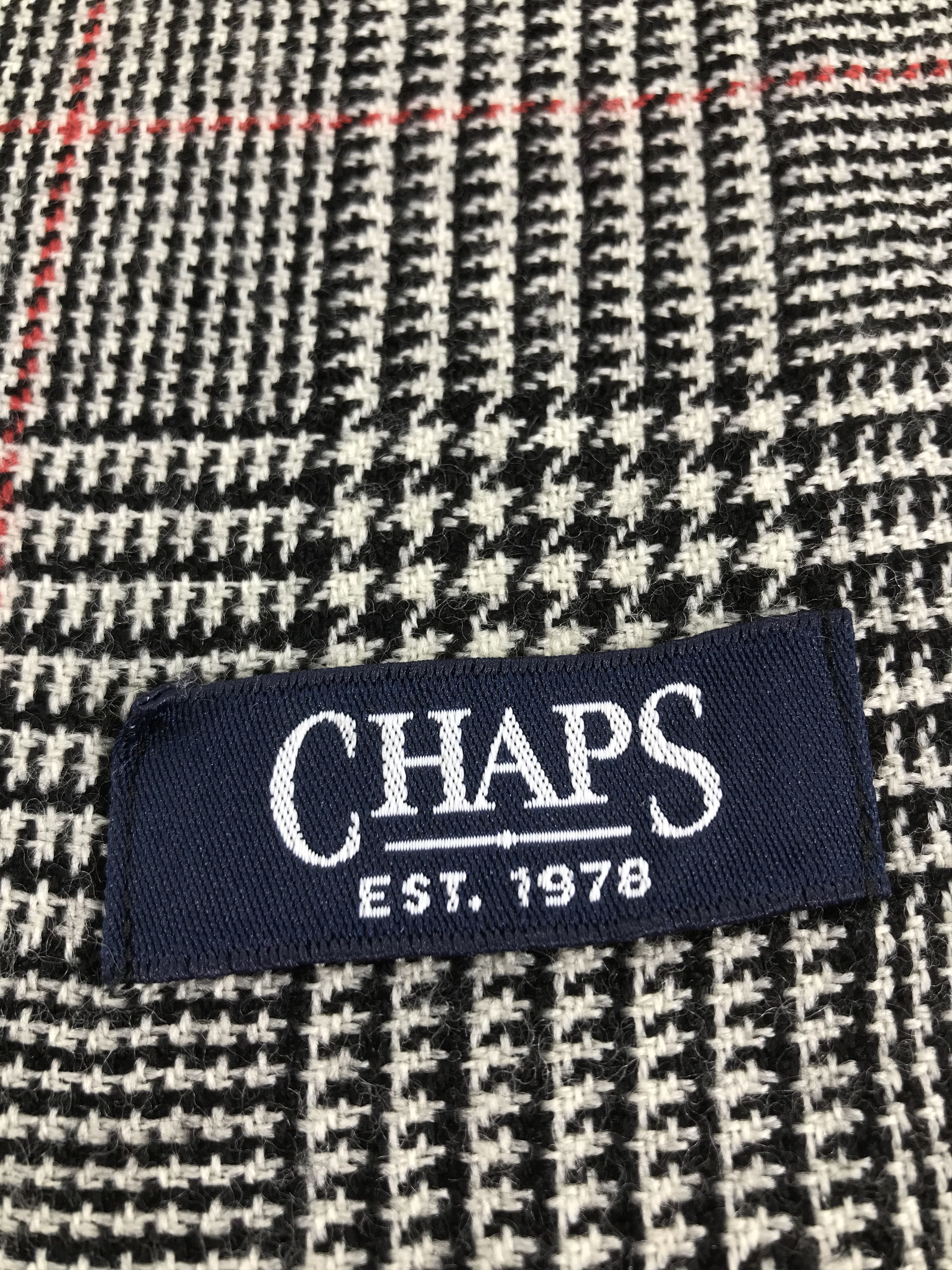 Chaps Ralph Lauren Chaps Wool Scarf Muffler V473 Size ONE SIZE - 4 Thumbnail