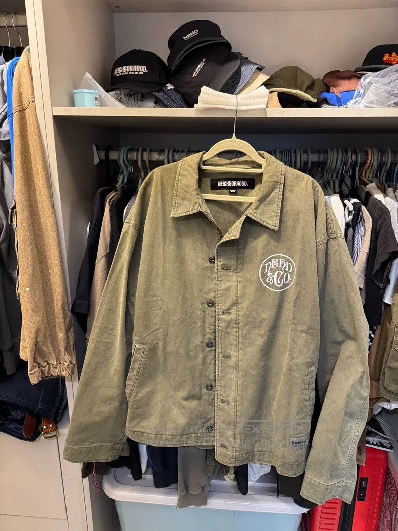 Neighborhood Neighborhood Washed Distressed Jacket Size US XL / EU 56 / 4 - 1 Thumbnail