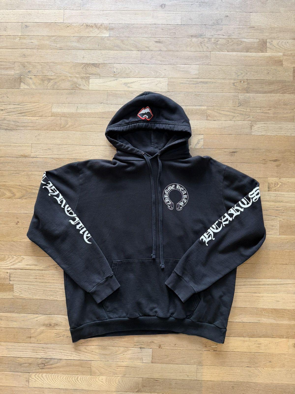Chrome Hearts Chrome Hearts x Matty Boy Chomper Horseshoe Hoodie