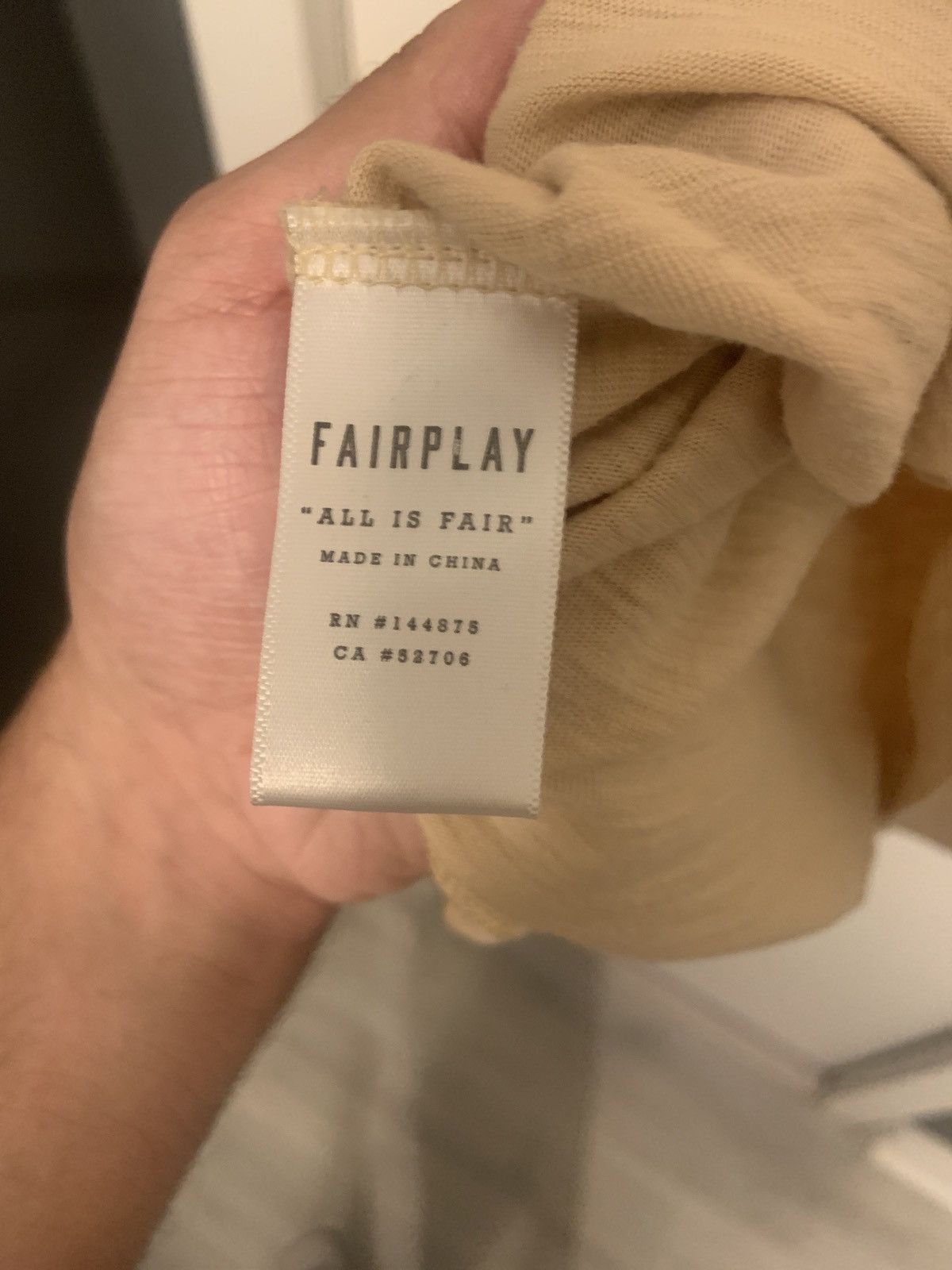 Fairplay Fair play Pocket T-shirt Size US XL / EU 56 / 4 - 4 Thumbnail