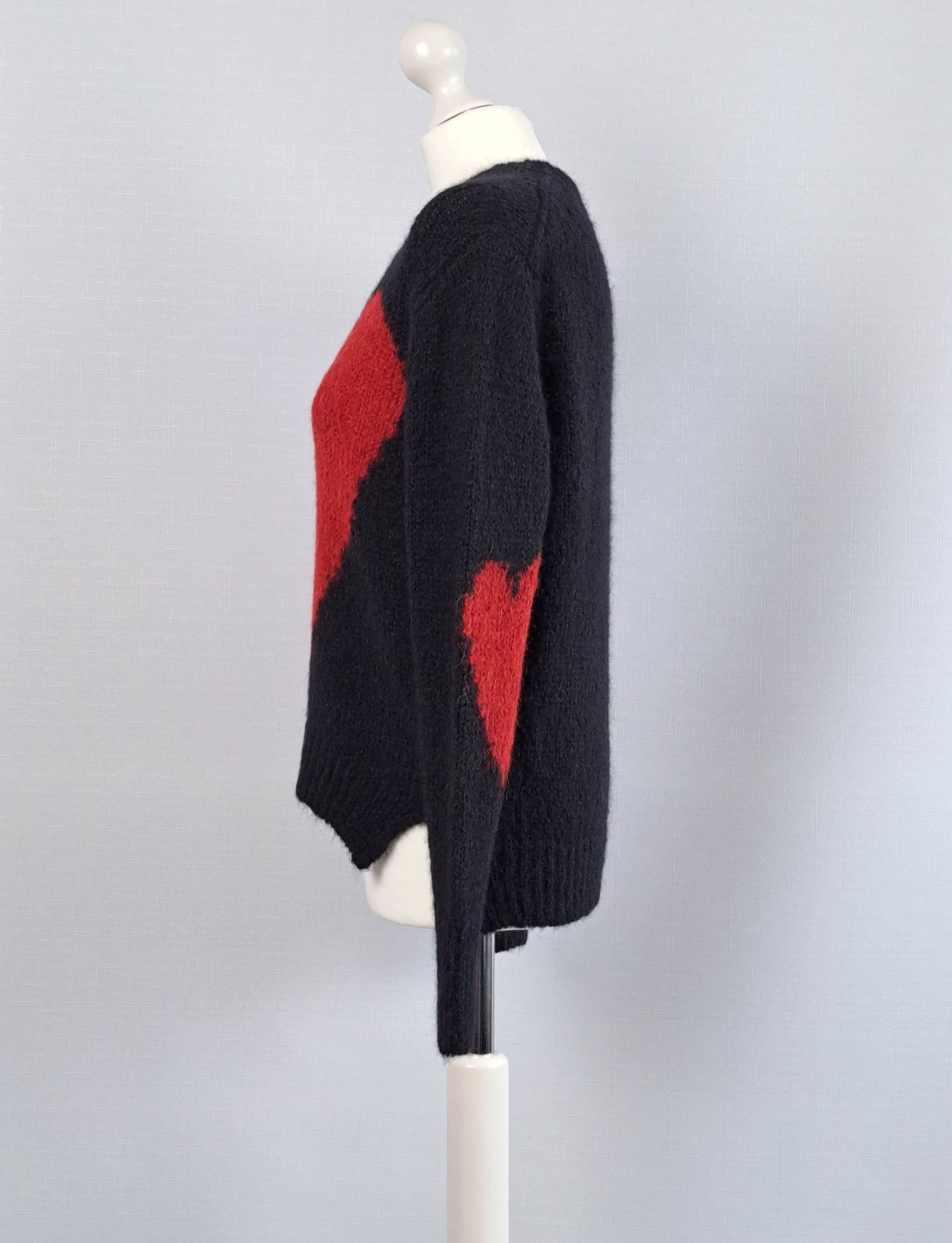 Allsaints AllSaints Luvheart crew neck wool/alpaca jumper. Size XS / US 0-2 / IT 36-38 - 6 Thumbnail