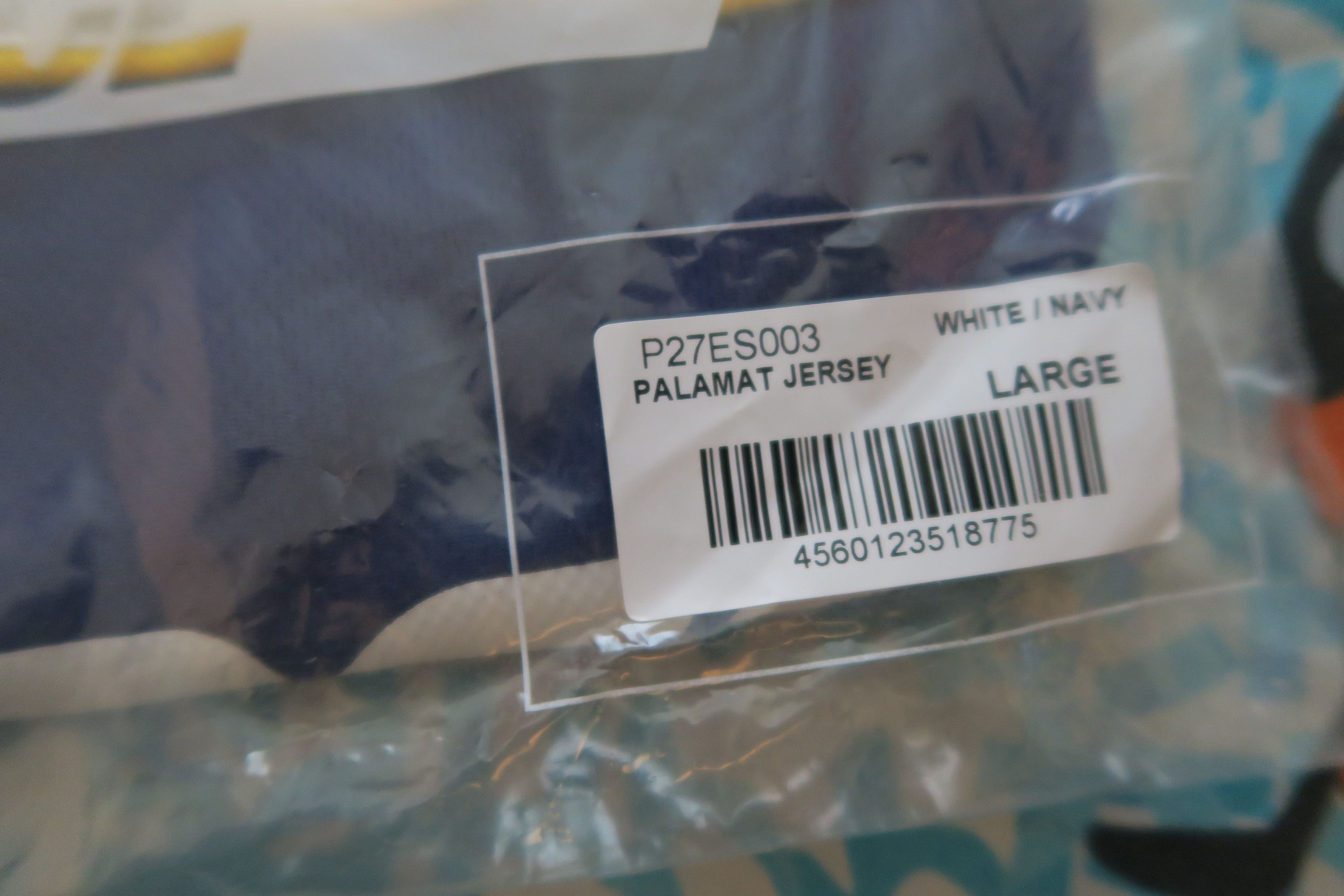 Palace Palace Palamat Jersey White/Navy Size Large Size US L / EU 52-54 / 3 - 4 Thumbnail