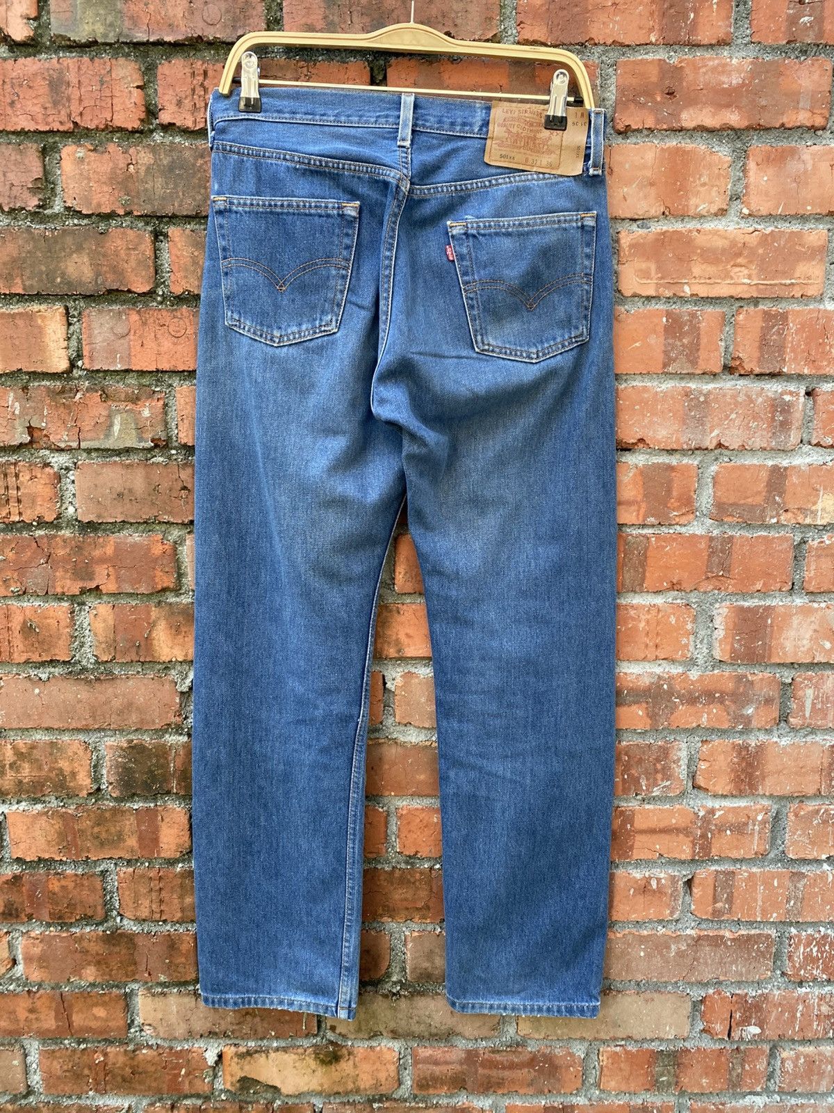 Levi's × Levi's Vintage Clothing × Vintage W31x30 vintage levi's 501xx made in USA Size US 31 - 2 Thumbnail
