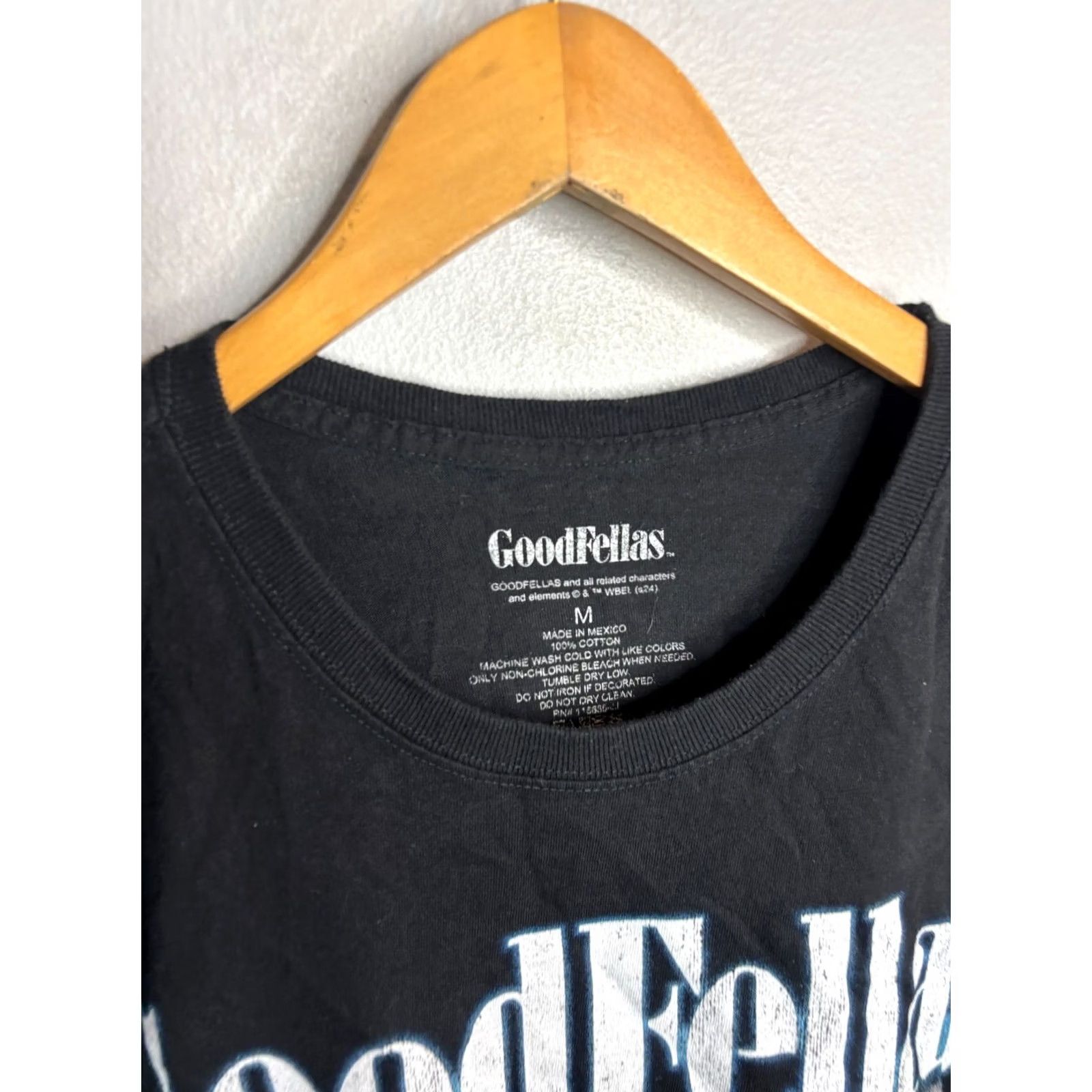 Vintage VINTAGE Goodfellas T-Shirt Black M Adult 80s Movie Mens Size US M / EU 48-50 / 2 - 3 Thumbnail