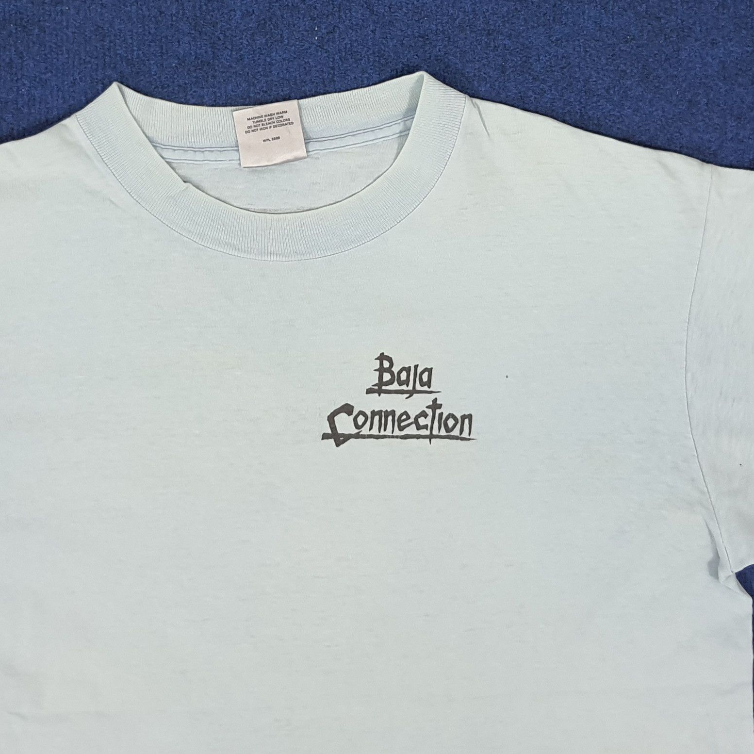 Vintage Vintage Baja Connection Surf Travel Company Tshirt Size US L / EU 52-54 / 3 - 4 Thumbnail