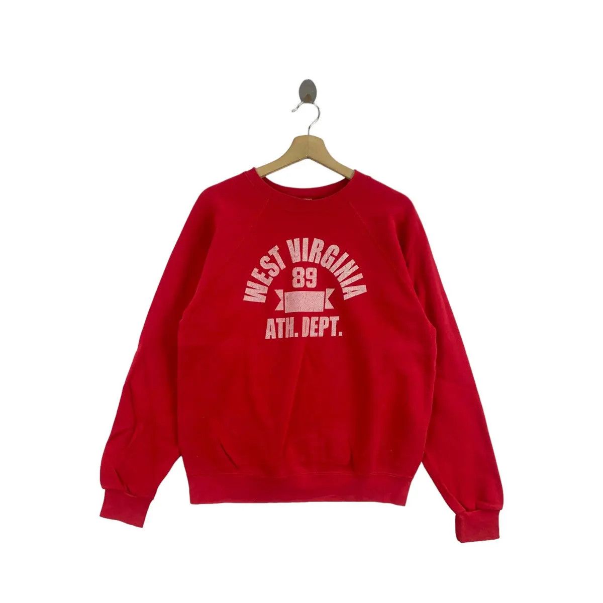 Edwin Vintage 1989 EDWIN WEST VIRGINIA Ath Dept Sweatshirt Size US L / EU 52-54 / 3 - 1 Thumbnail