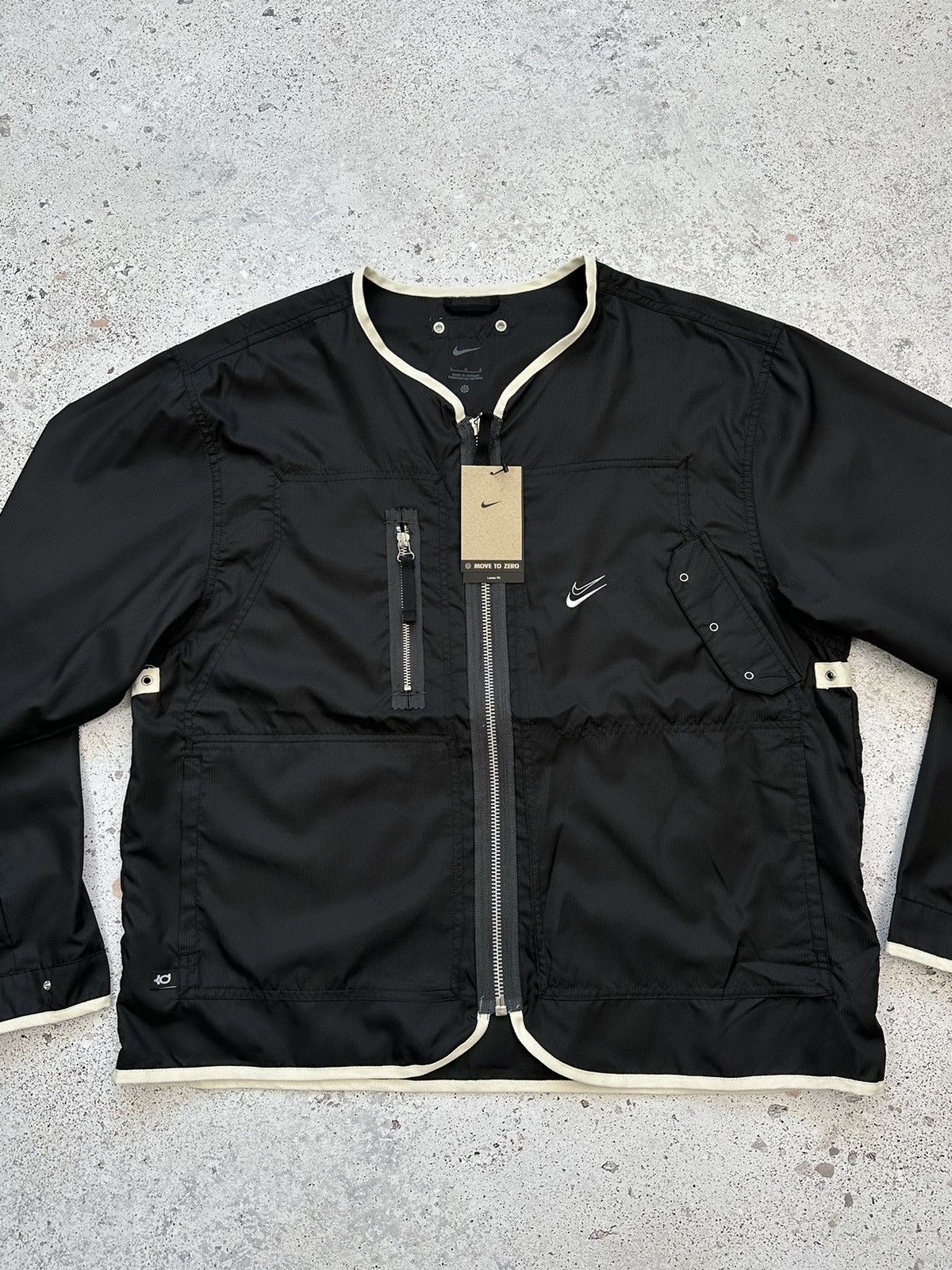NBA × Nike Nike Kevin Durant lightweight bomber jacket Men M Black Size US M / EU 48-50 / 2 - 8 Thumbnail