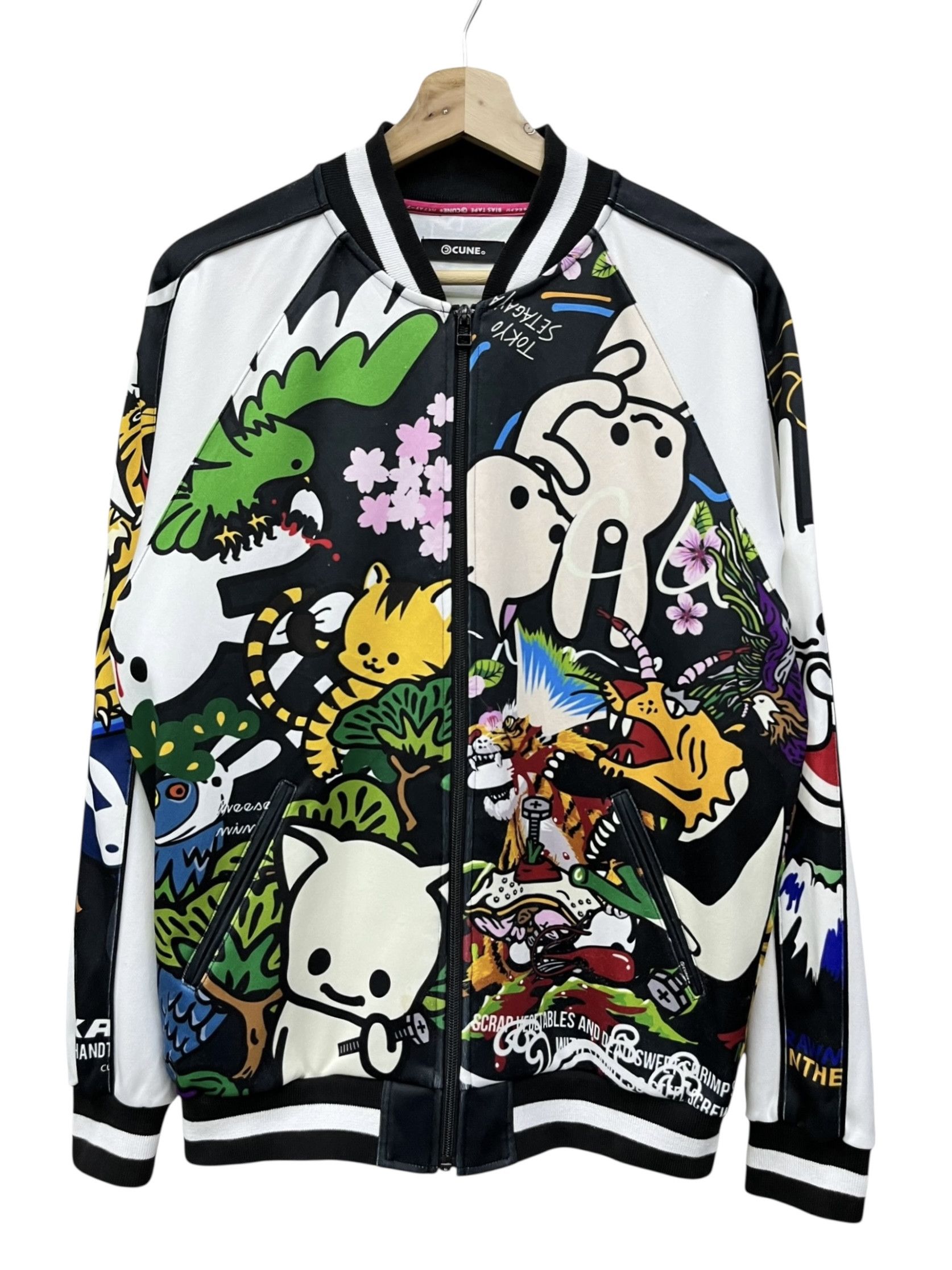 Japanese Brand 🔥DOPE RARE🔥CUNE 25th Anniversary Ska Zip Jacket Sz 2 S Size US S / EU 44-46 / 1 - 1 Thumbnail