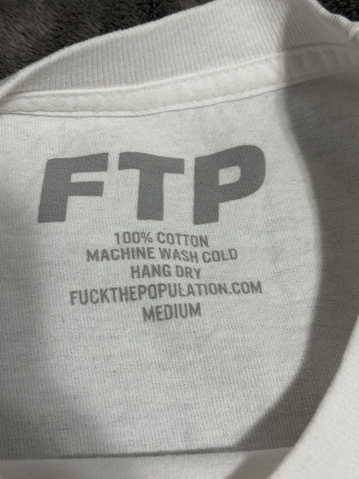 Fuck The Population FTP GG Allin Tee Size US M / EU 48-50 / 2 - 6 Thumbnail