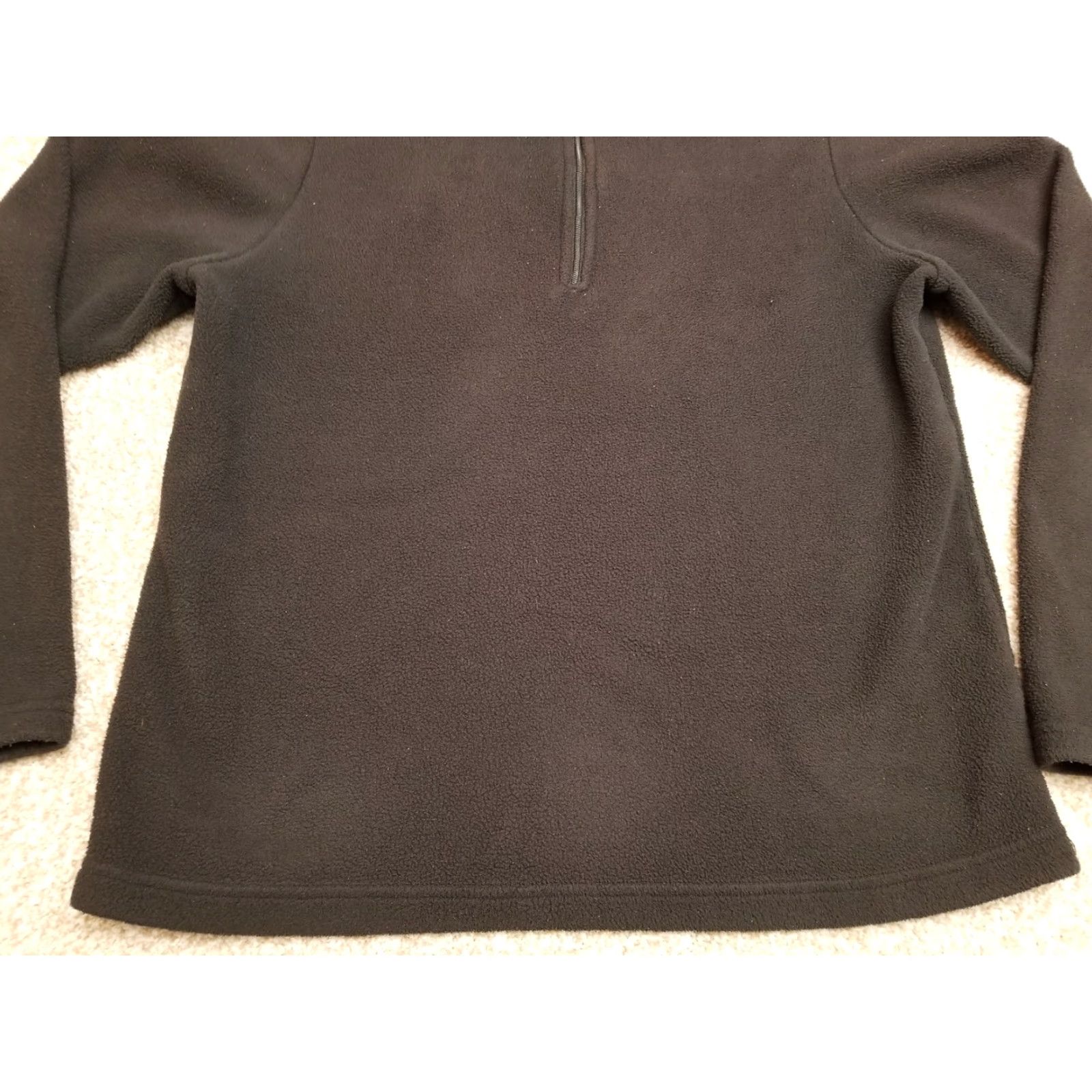 Vintage VINTAGE L.L. Bean Jacket Women S Black 1/4 Zip Pullover Polartec Fleece Casual Size S / US 4 / IT 40 - 3 Thumbnail