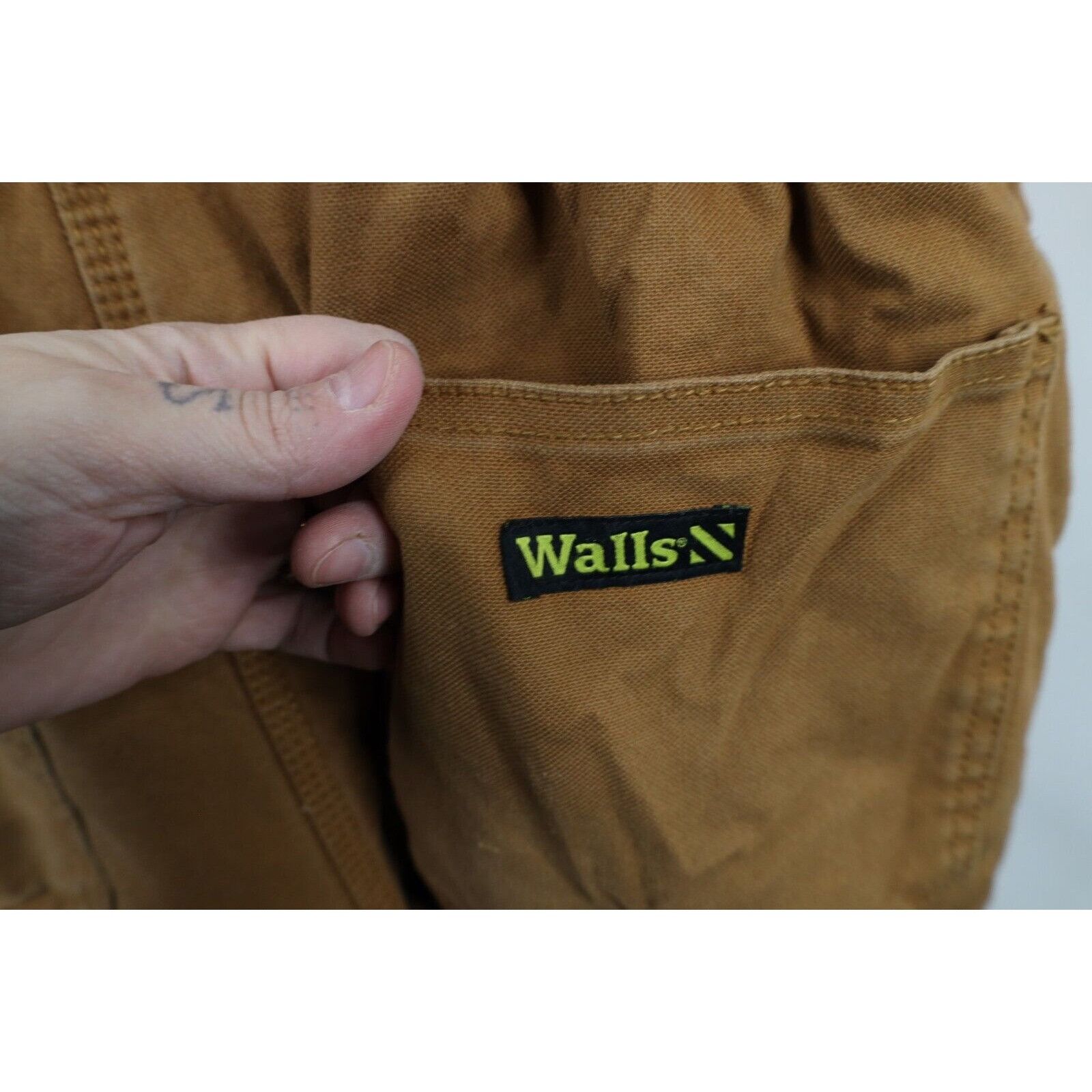 Vintage × Walls Vintage Walls Mens Distressed Quilted Insulated Overalls Size US 32 / EU 48 - 19 Thumbnail