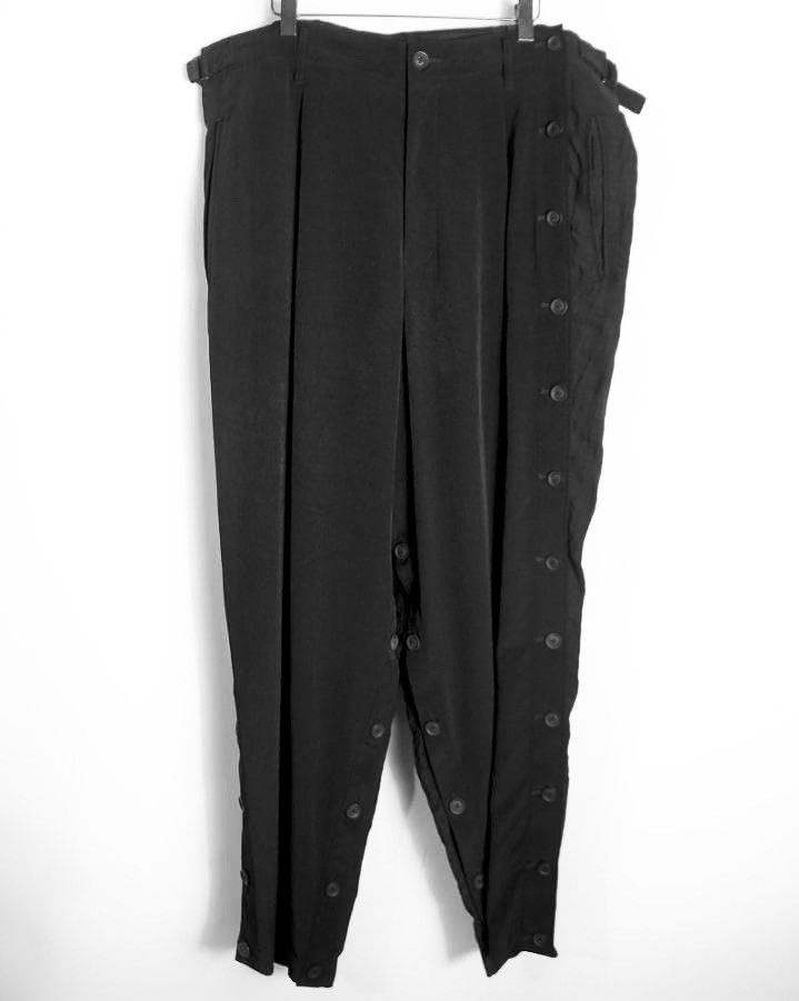 Yohji Yamamoto Pour Homme deconstructed linen wide pants Size US 32 / EU 48 - 1 Thumbnail