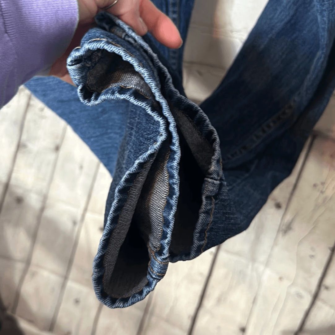 Levi's Levi’s 505 Mens Straight Leg Jeans 36x32 Blue Size US 36 / EU 52 - 3 Thumbnail