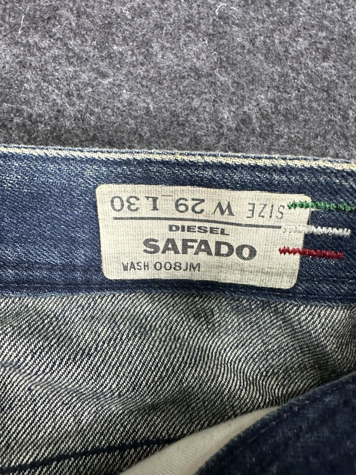 Diesel Diesel Industry Safado Rust Washed Denim 32x32 D729 Size US 32 / EU 48 - 16 Thumbnail
