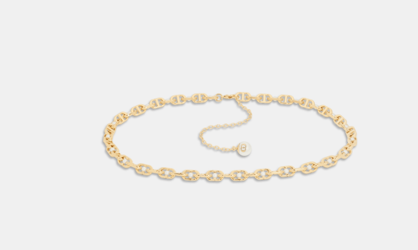 Dior o1w1db10525 Size : OS / B0524U 30 Jolie Chain Belt in Gold Size ONE SIZE - 1 Thumbnail