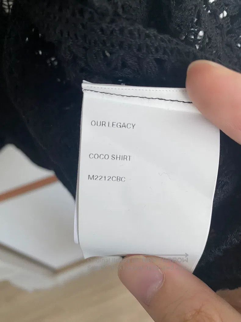 Our Legacy Our Legacy Lace-Up Shirt Size US M / EU 48-50 / 2 - 5 Thumbnail