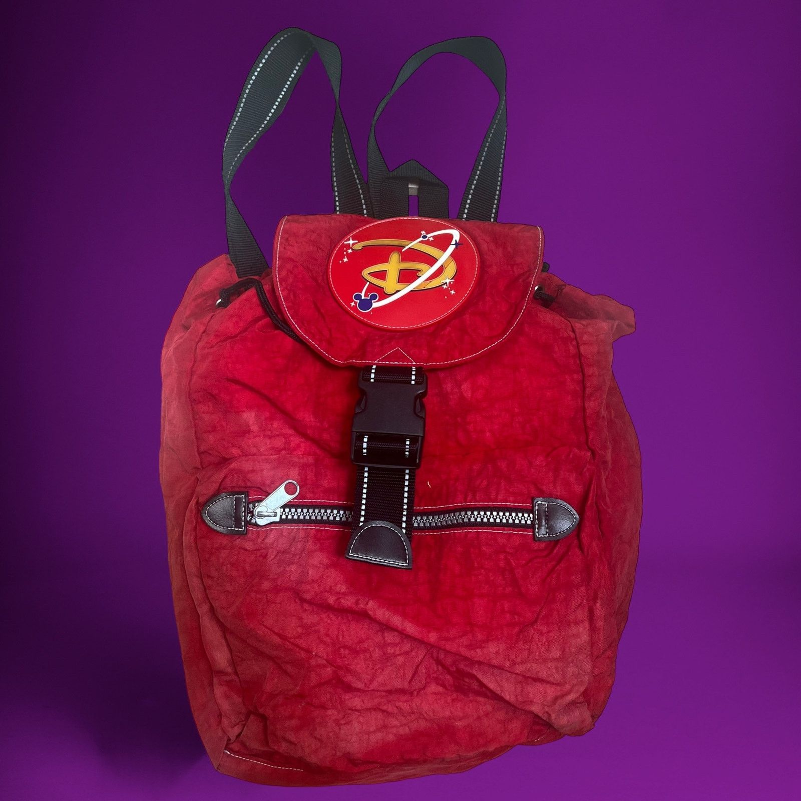 Disney Vintage Disneyland Disney Parks Adjustable Straps Back Pack Size ONE SIZE - 1 Thumbnail