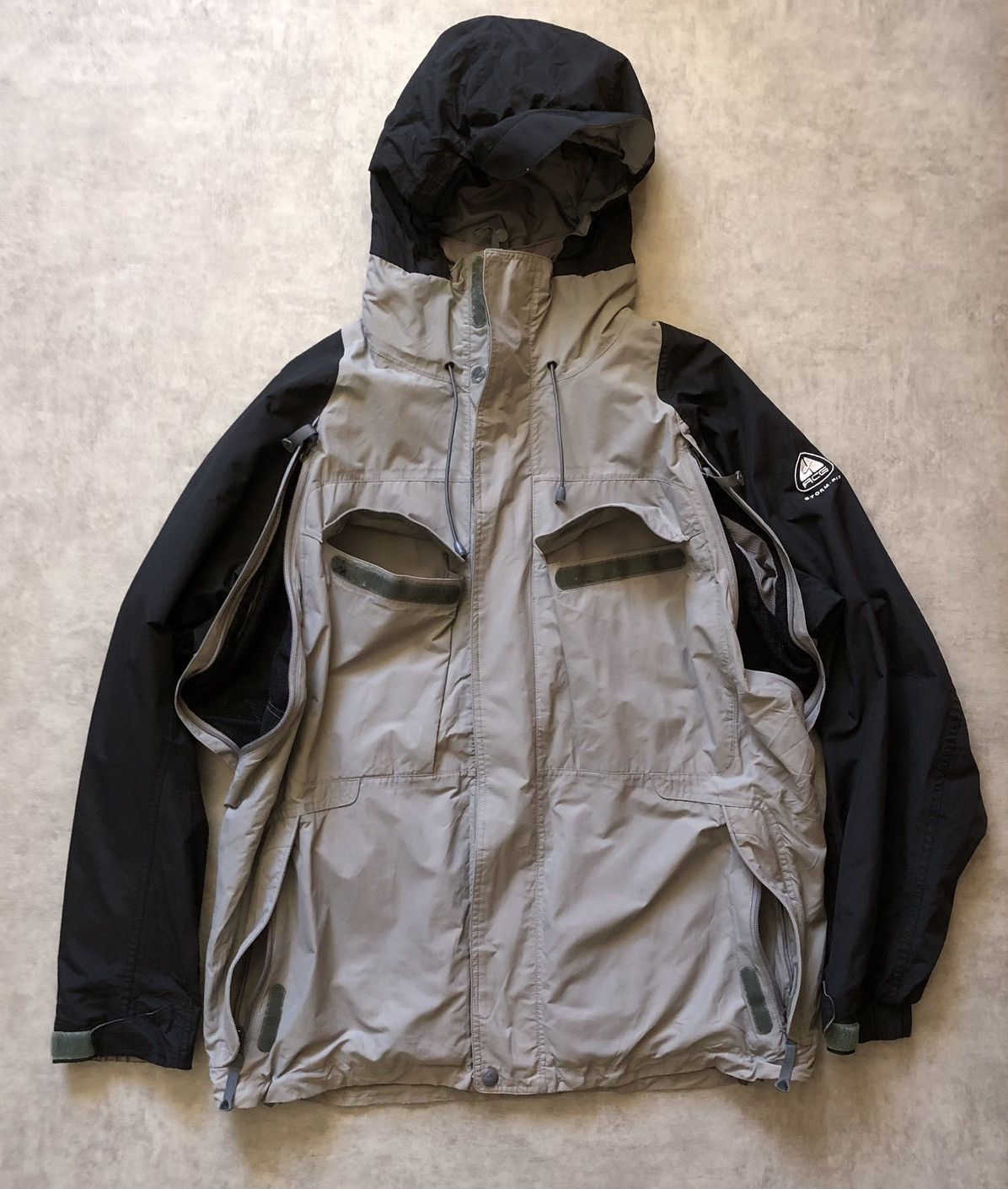 Nike × Nike ACG × Vintage RARE Vintage Y2K Nike ACG Stormfit Jacket Size US L / EU 52-54 / 3 - 3 Thumbnail