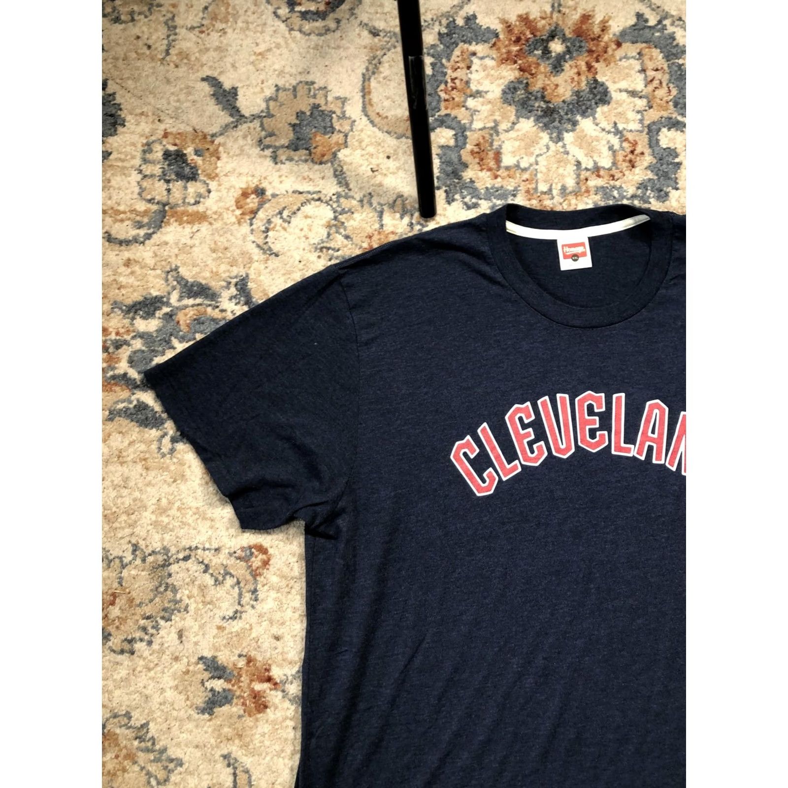 Vintage VINTAGE Homage Cleveland Ohio Shirt Mens 2XL Blue City Graphic Tee Soft Crewneck Size US XXL / EU 58 / 5 - 3 Thumbnail