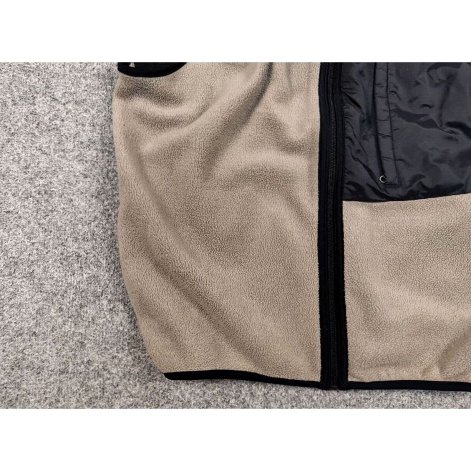 Ralph Lauren VINTAGE Ralph Lauren Polo Co Vest Casual Men S Beige Fleece Zip Removable Hood 90s Pattern Solid Size US S / EU 44-46 / 1 - 6 Thumbnail