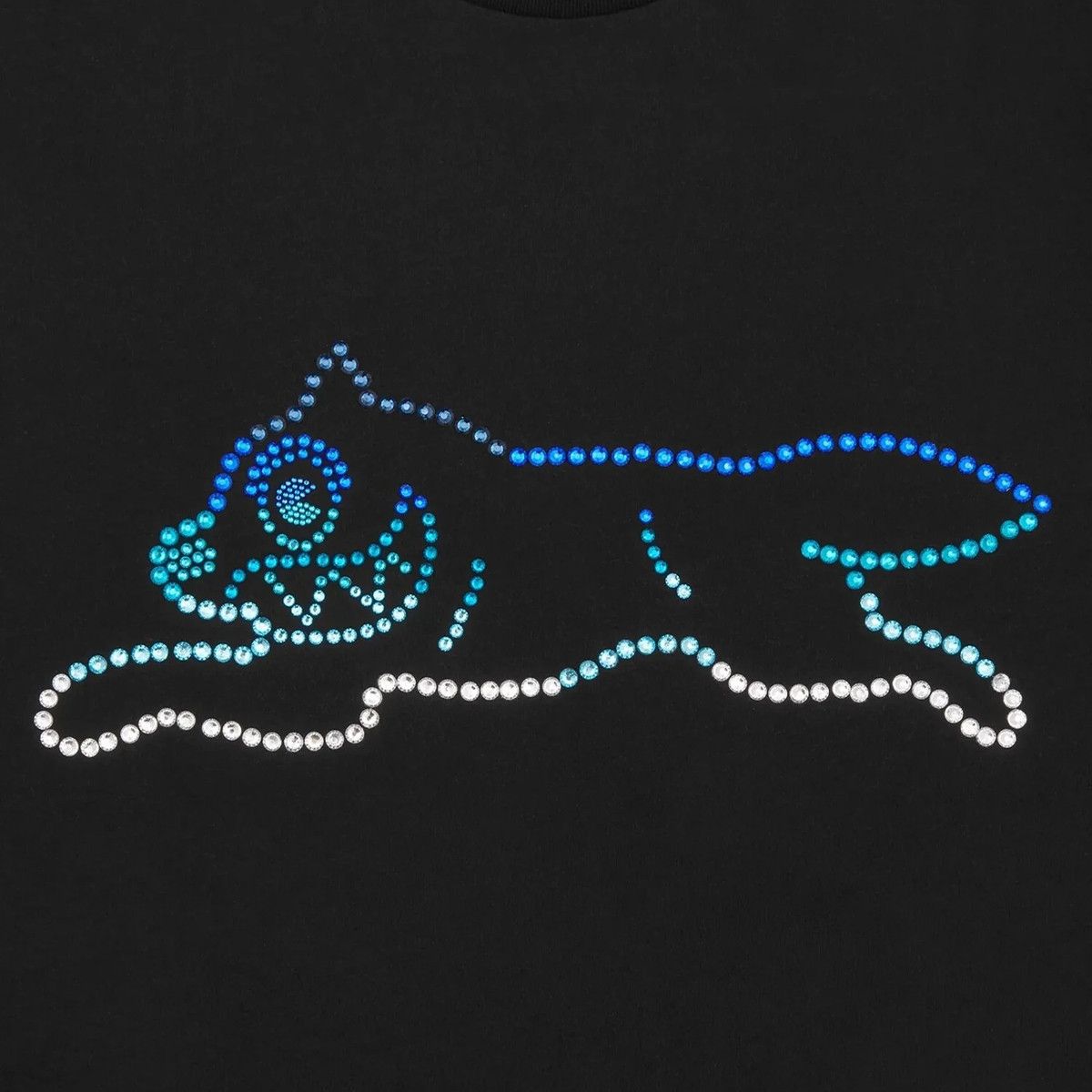 Icecream ICECREAM Crystal Running Dog T-Shirt Black Large Size US L / EU 52-54 / 3 - 3 Thumbnail