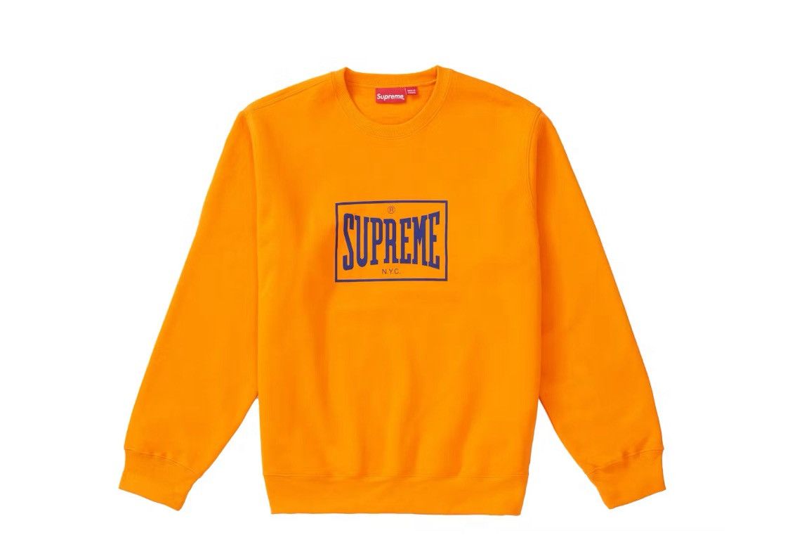 Supreme Supreme SS19 Warm Up Crewneck Size US XL / EU 56 / 4 - 1 Thumbnail