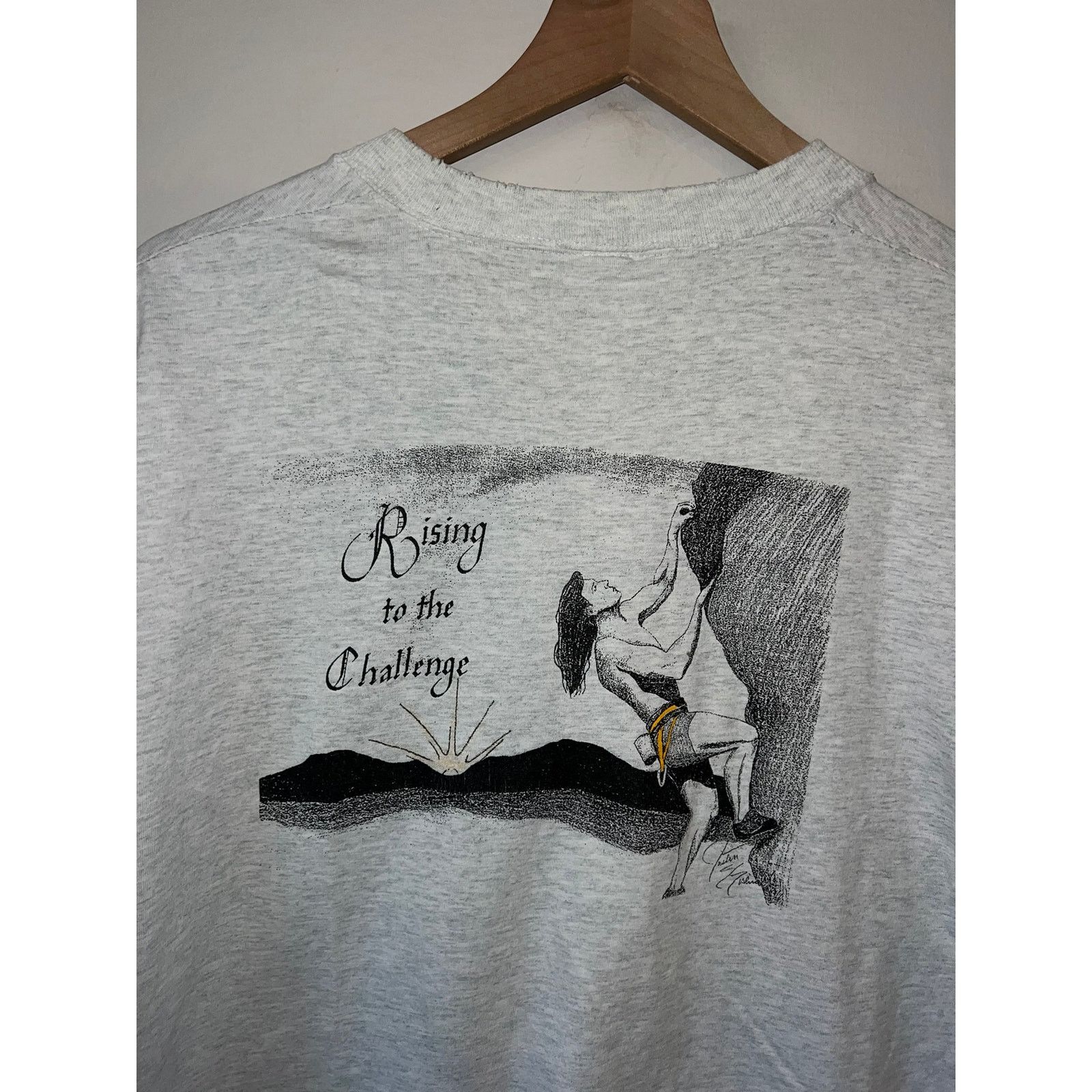 Fruit Of The Loom Vintage CU Shirt MEP Rising Mechanical Engineering 90s XL Size US XL / EU 56 / 4 - 10 Thumbnail