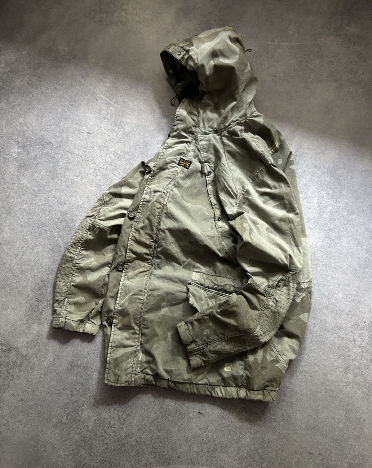 G-star raw by marc newson Camo Parka jkt ジャケット・アウター