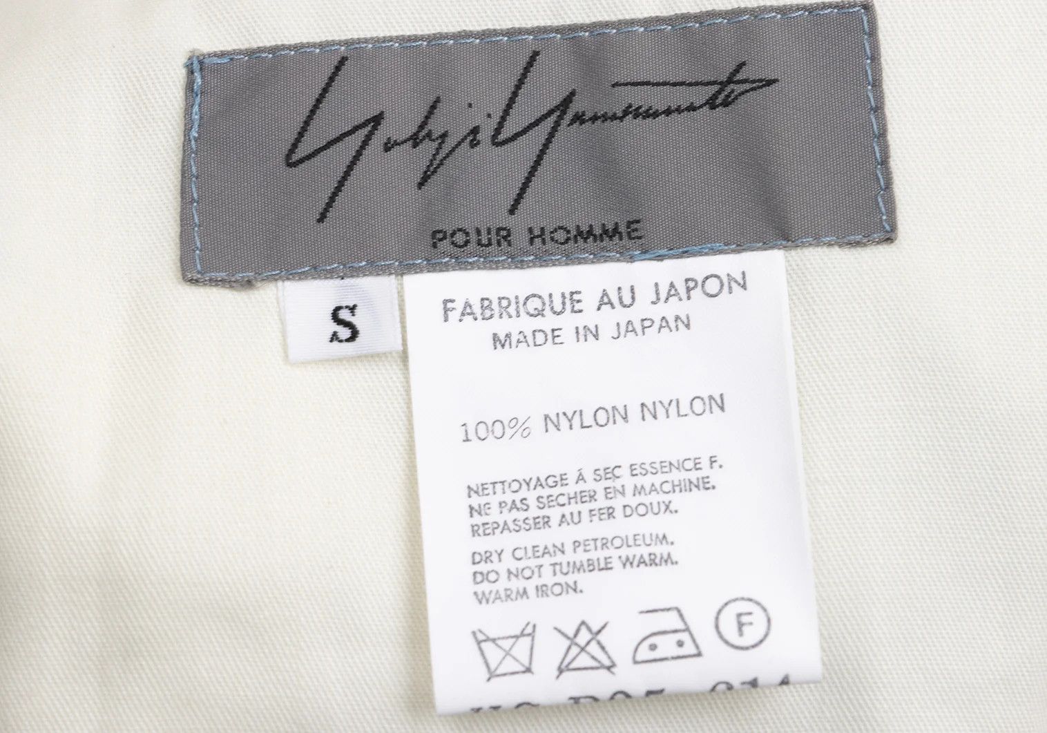 Yohji Yamamoto Yohji Yamamoto Nylon Stitch Stripe Pants Size US 30 / EU 46 - 15 Thumbnail