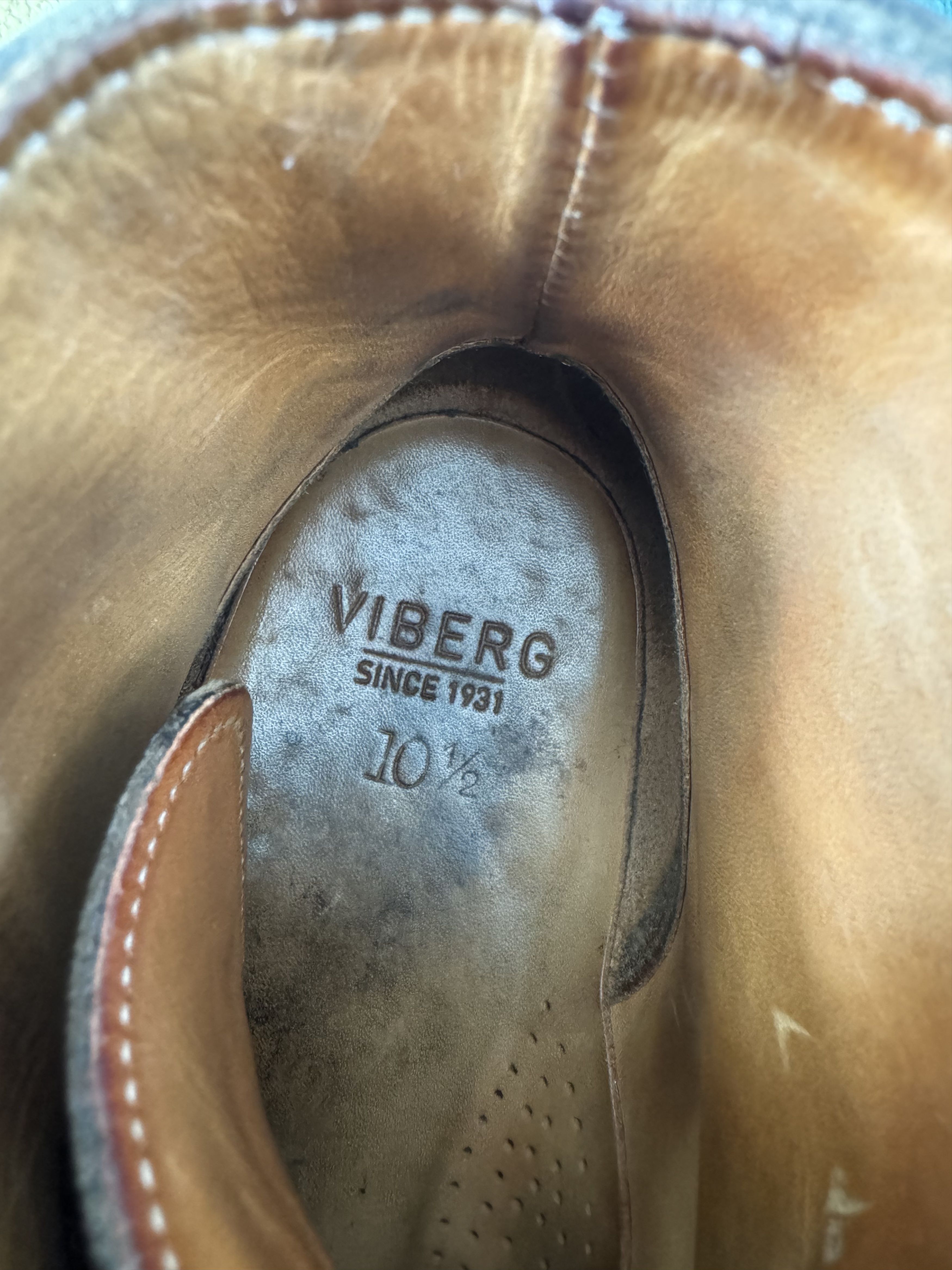 Viberg 2030 Camel leather from Guidi Size US 10.5 / EU 43-44 - 7 Thumbnail