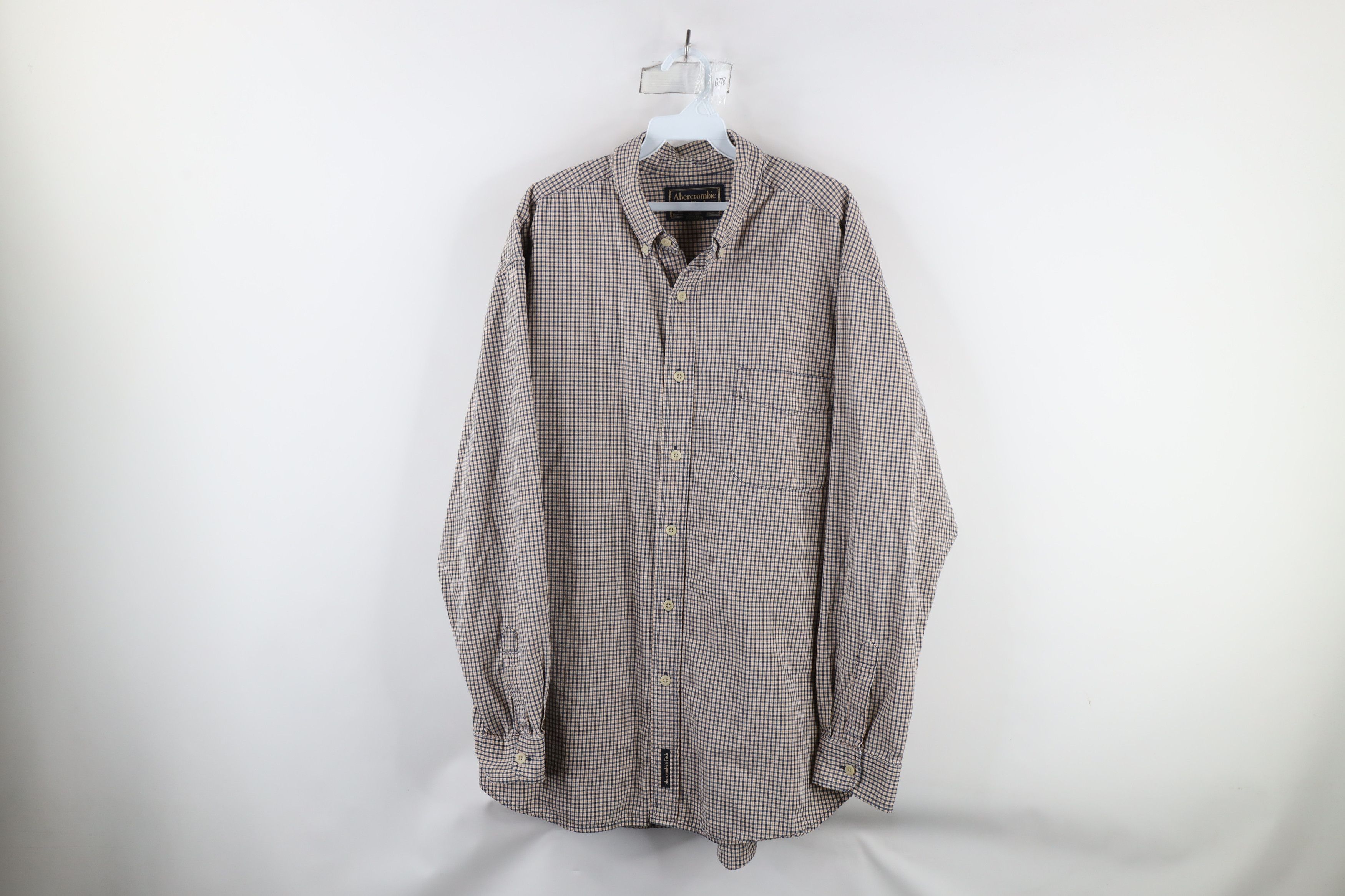 Abercrombie & Fitch × Vintage Vintage 90s Abercrombie & Fitch Collared Button Down Shirt Size US L / EU 52-54 / 3 - 1 Thumbnail