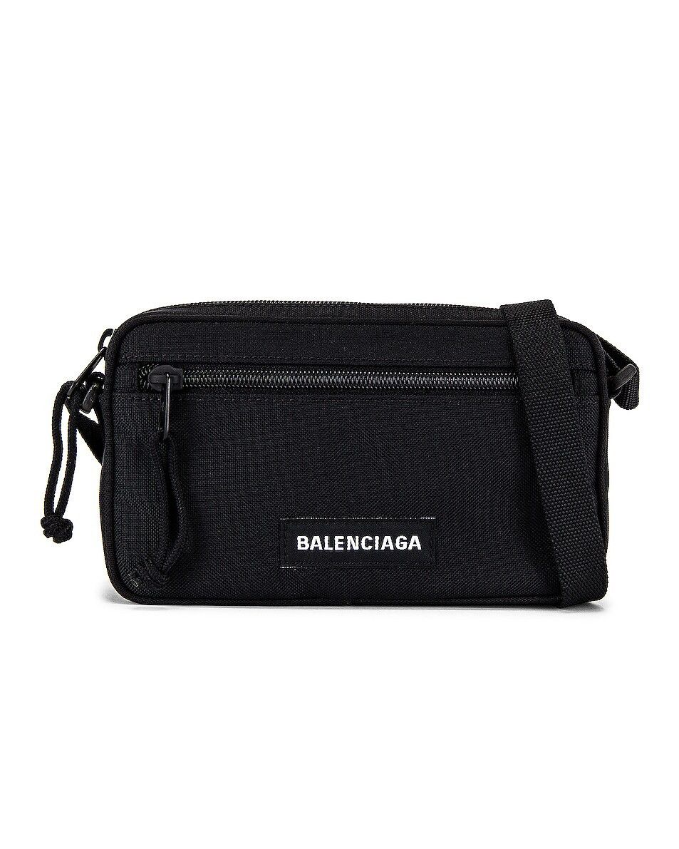 Balenciaga o1mt1gz0924 Size: OS / Explorer Camera Bag in Black Size ONE SIZE - 1 Thumbnail