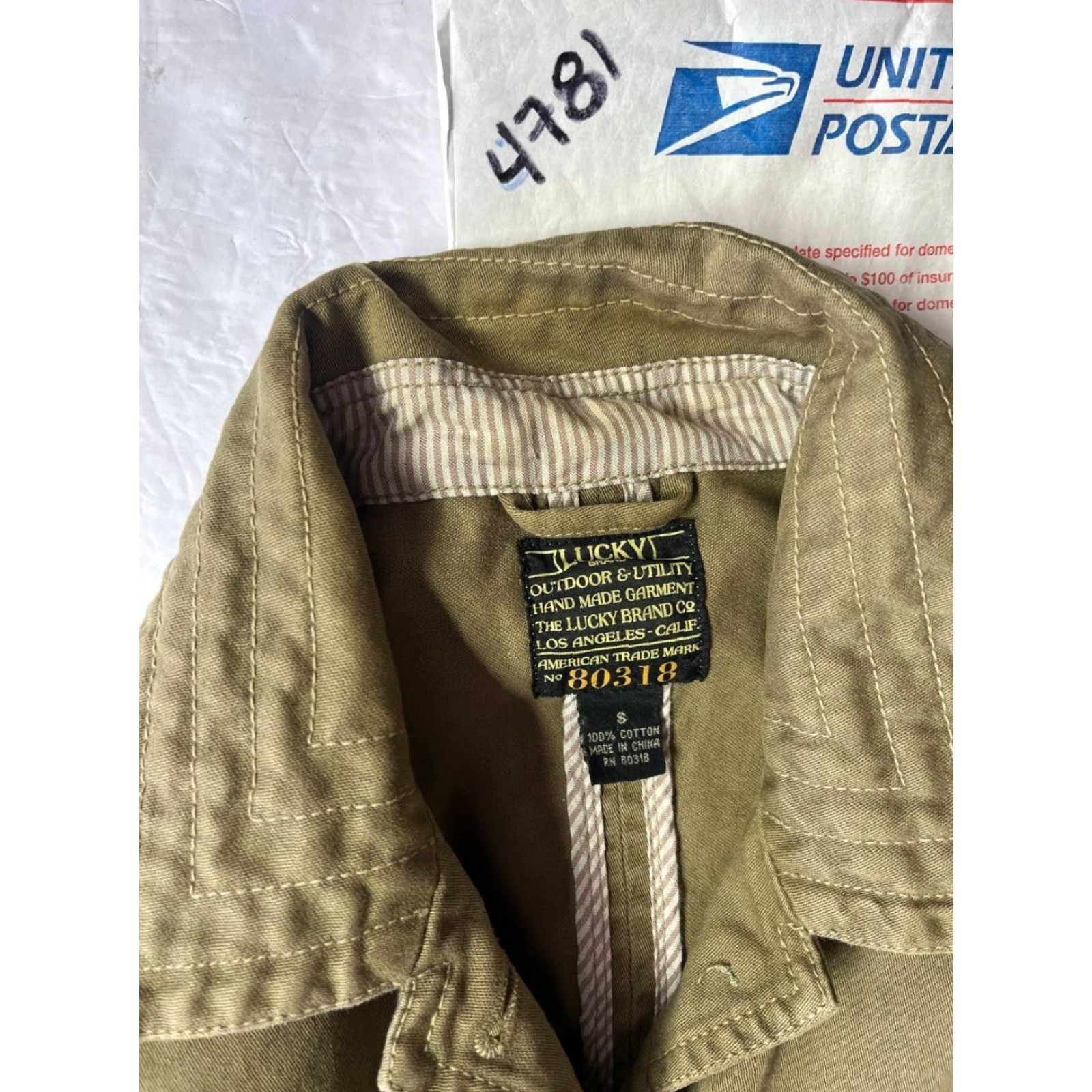 Lucky Brand Lucky Brand Army Green Womens Utility Military Field Jacket Button Up Short Sleeve? Size S / US 4 / IT 40 - 8 Thumbnail