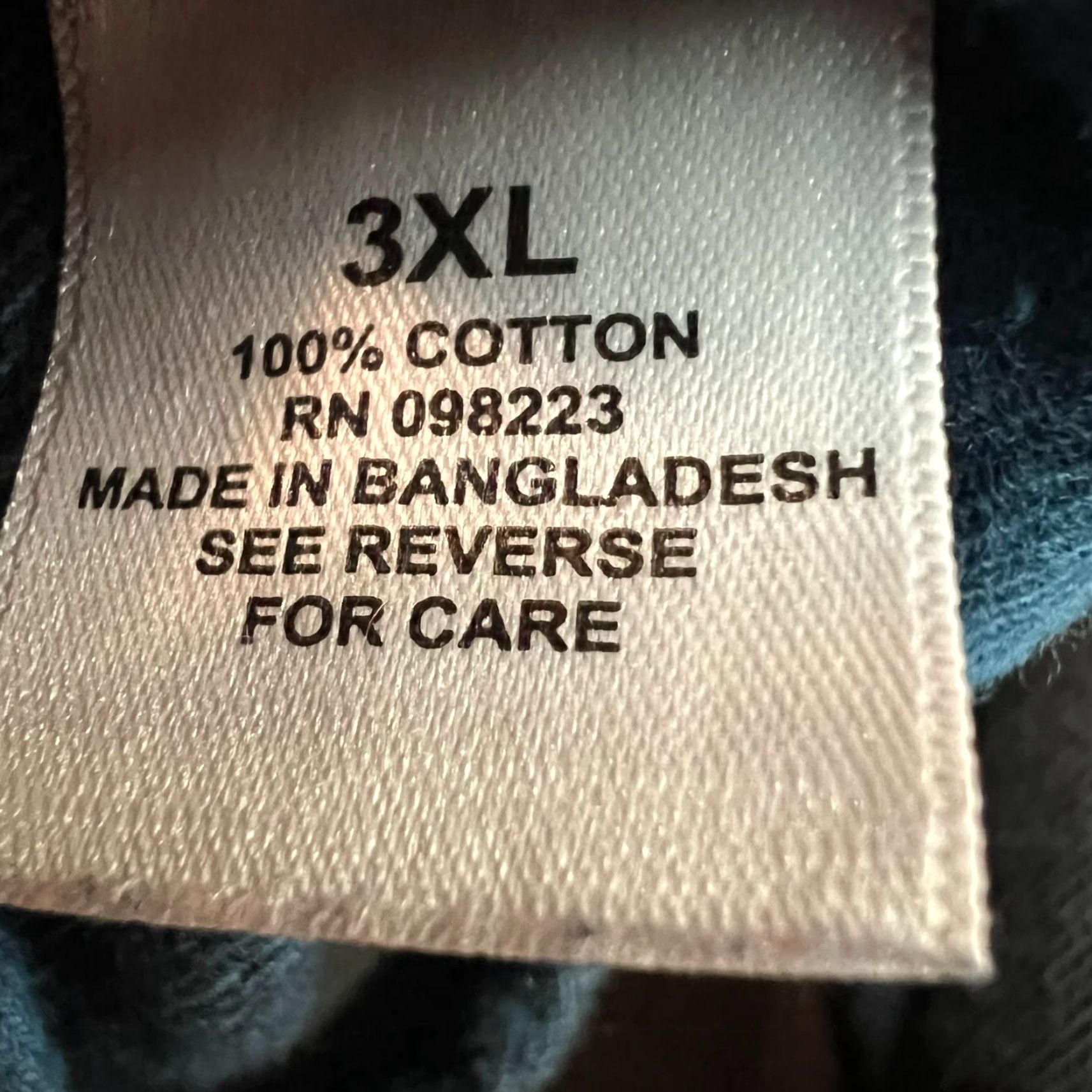 Vintage Magellan Buffalo Plaid Flannel Button-Down Shirt Mens 3XL Blue Button-Up Casual, Travel, Workwear Mens Shirt Size US XXL / EU 58 / 5 - 6 Thumbnail