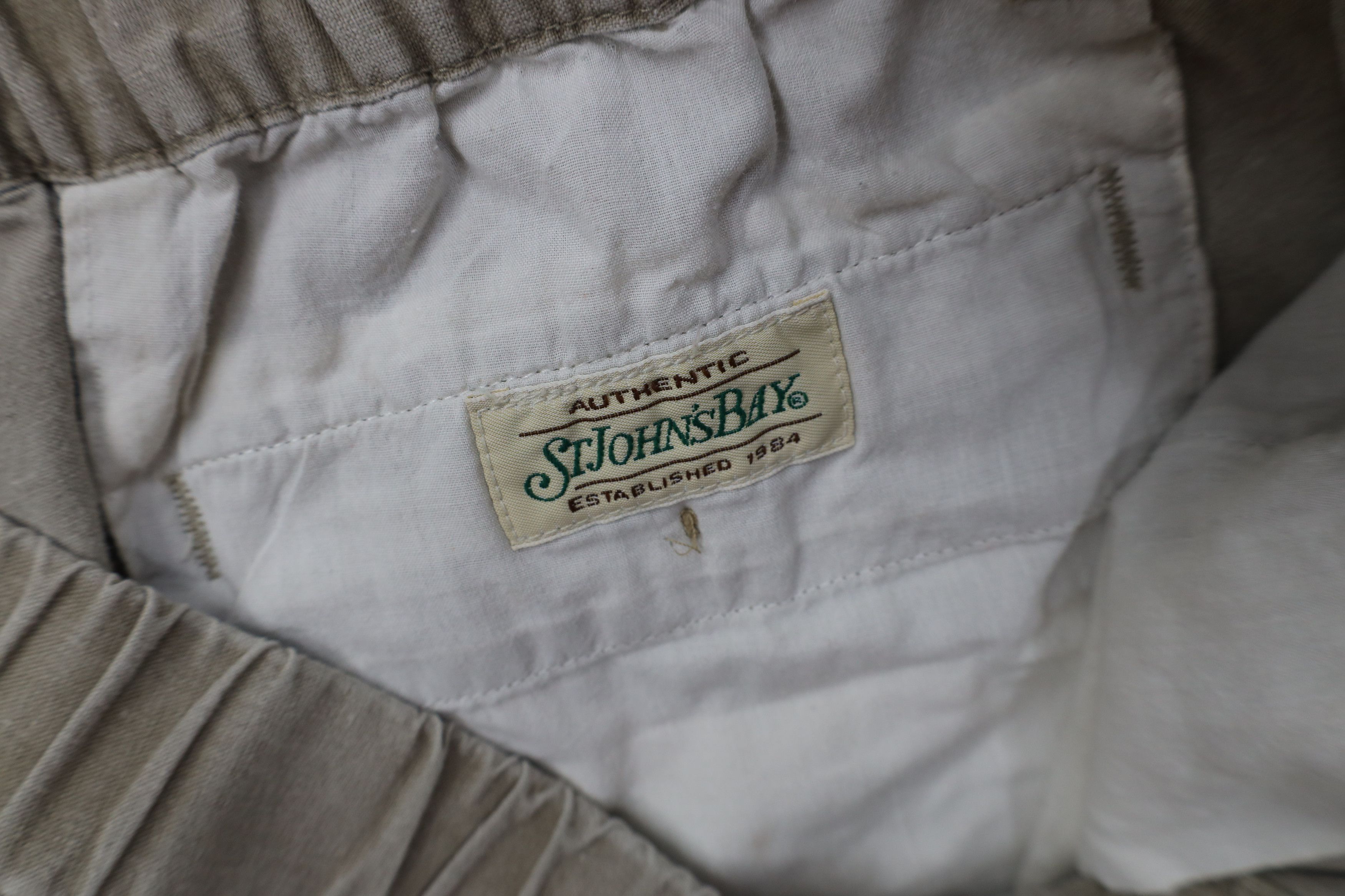 Vintage Vintage 90s Streetwear Stonewash Above Knee Chino Shorts Size US 36 / EU 52 - 6 Thumbnail
