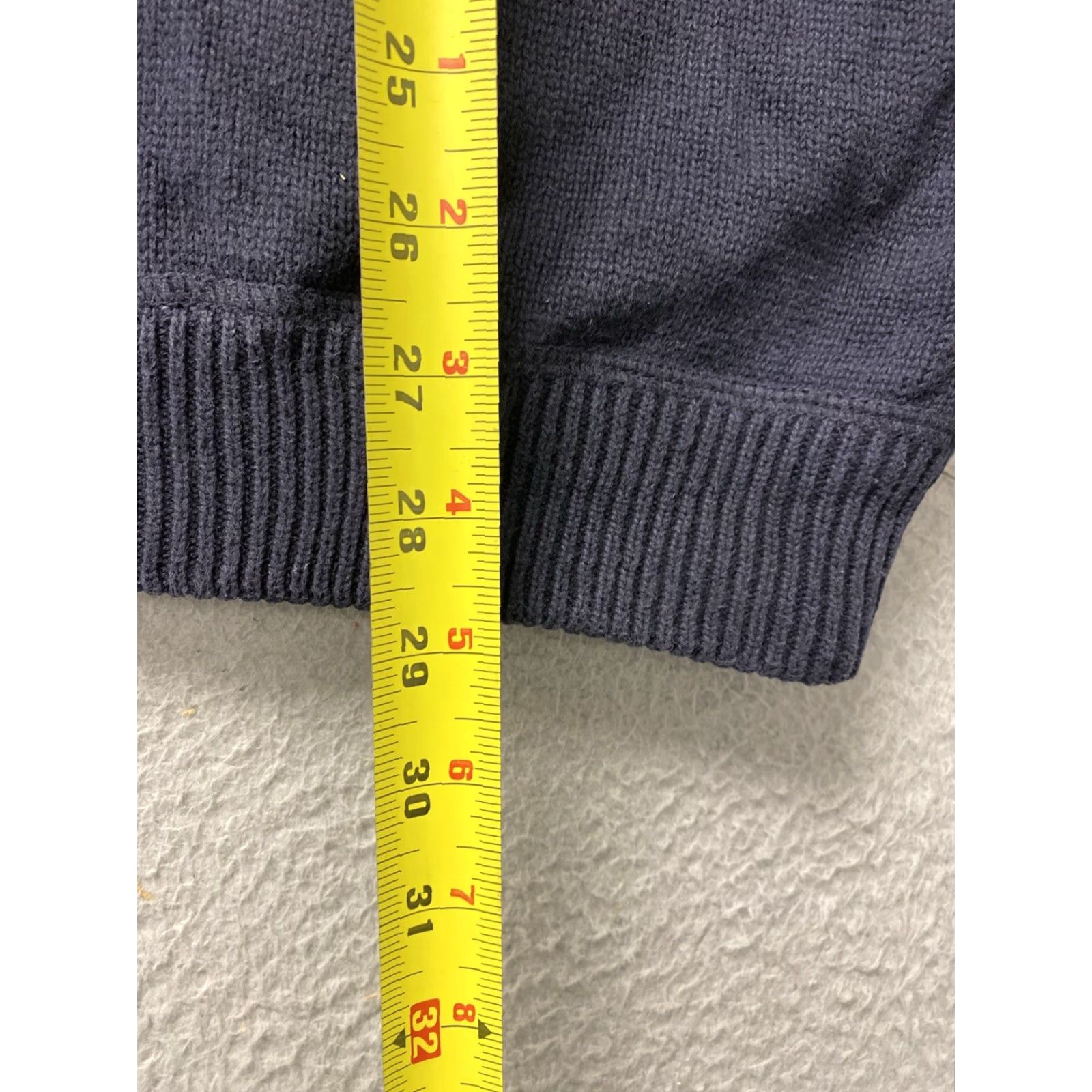 Eddie Bauer Eddie Bauer Sweater Mens XL Dark Navy Pullover Solid Thick Knit Crew Neck Outdoor Classic Size US XL / EU 56 / 4 - 6 Thumbnail
