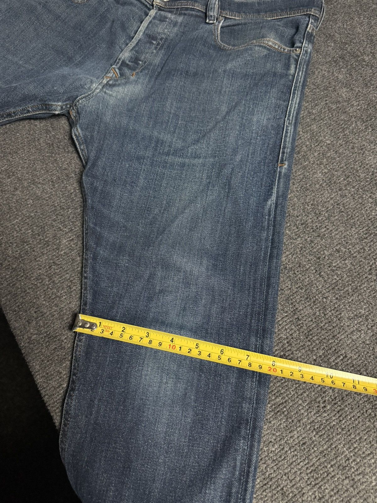 Diesel 00s Diesel Tepphar Slim Tapered Carrot Distressed Jeans W34 Size US 34 / EU 50 - 23 Thumbnail