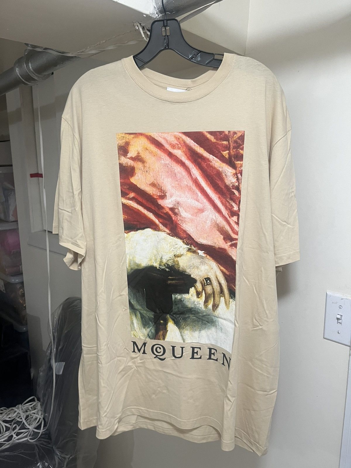 Alexander McQueen Alexander Mcqueen Velazquez Pope Print T-Shirt Sz XXL Size US XXL / EU 58 / 5 - 1 Thumbnail