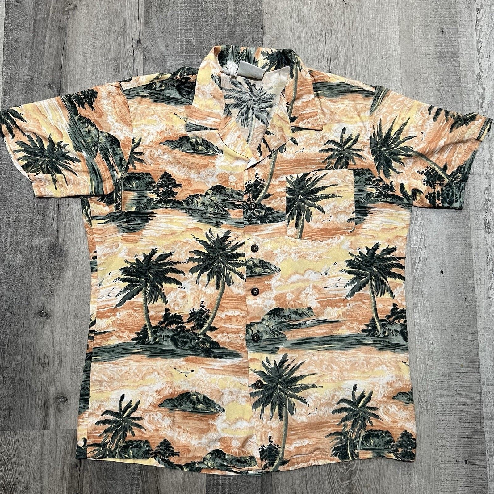 Kennington Ltd. VTG 80s Kennington California Men’s Hawaiian Shirt Tropical Size US M / EU 48-50 / 2 - 1 Thumbnail
