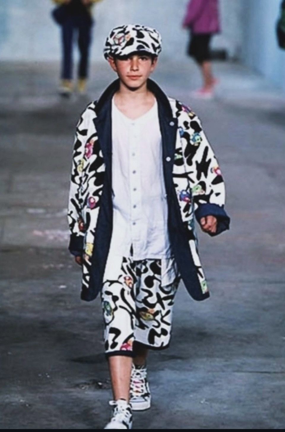 Issey Miyake ISSEY MIYAKE 2000SS TAKASHI MURAKAMI Reversible Denim Jactet Size US M / EU 48-50 / 2 - 1 Thumbnail