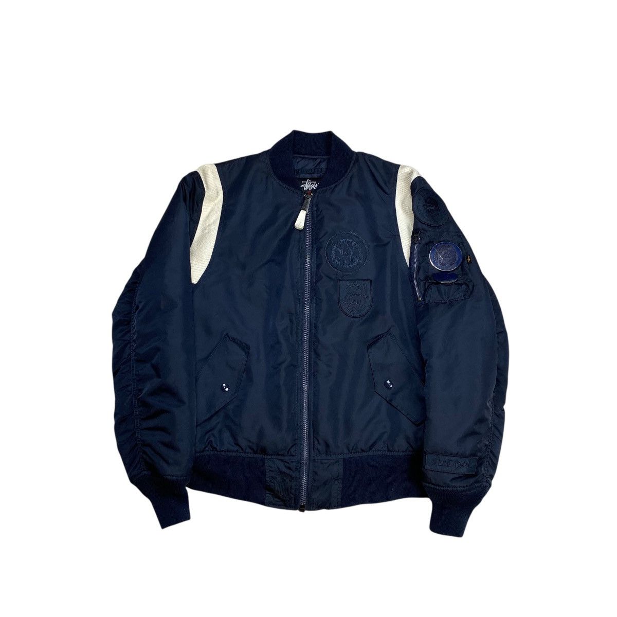 Stussy Stussy x FragmentDesign x Alphaindustries MA-1 Bomber Jacket Size US M / EU 48-50 / 2 - 3 Thumbnail