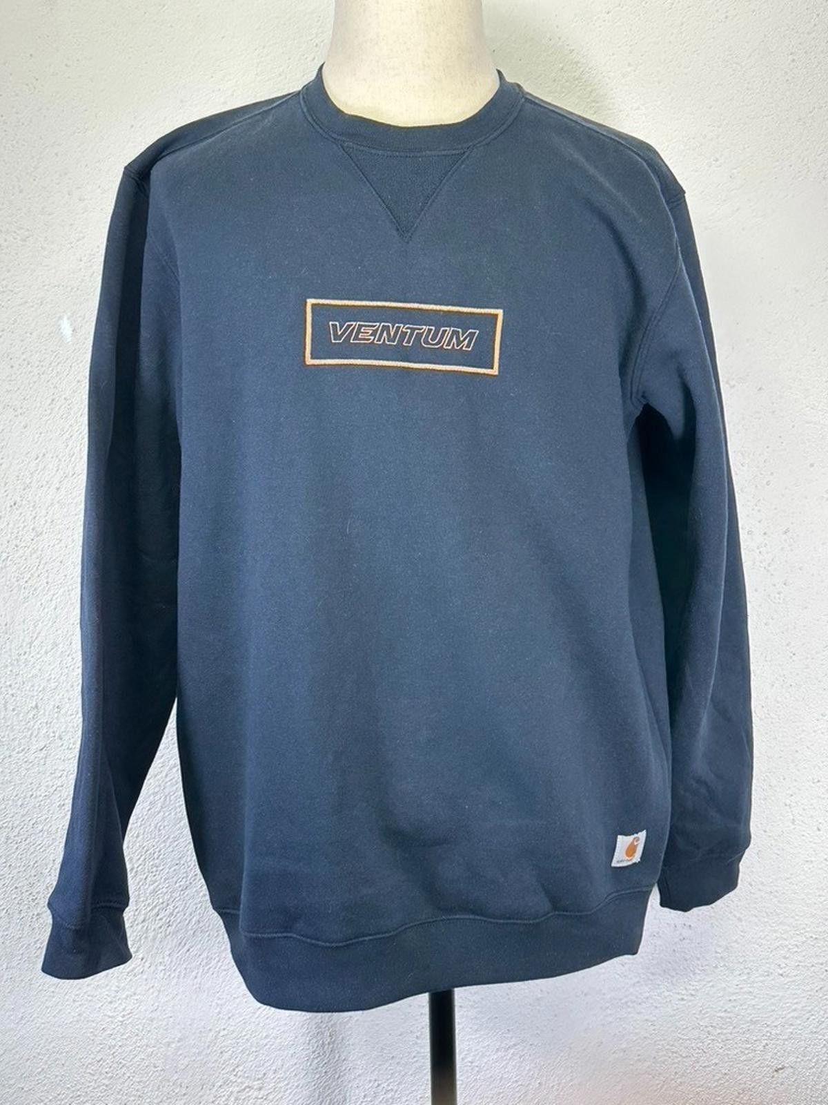 Carhartt Carhartt Unisex Medium Blue Long Sleeve Sweatshirt Size US M / EU 48-50 / 2 - 1 Thumbnail
