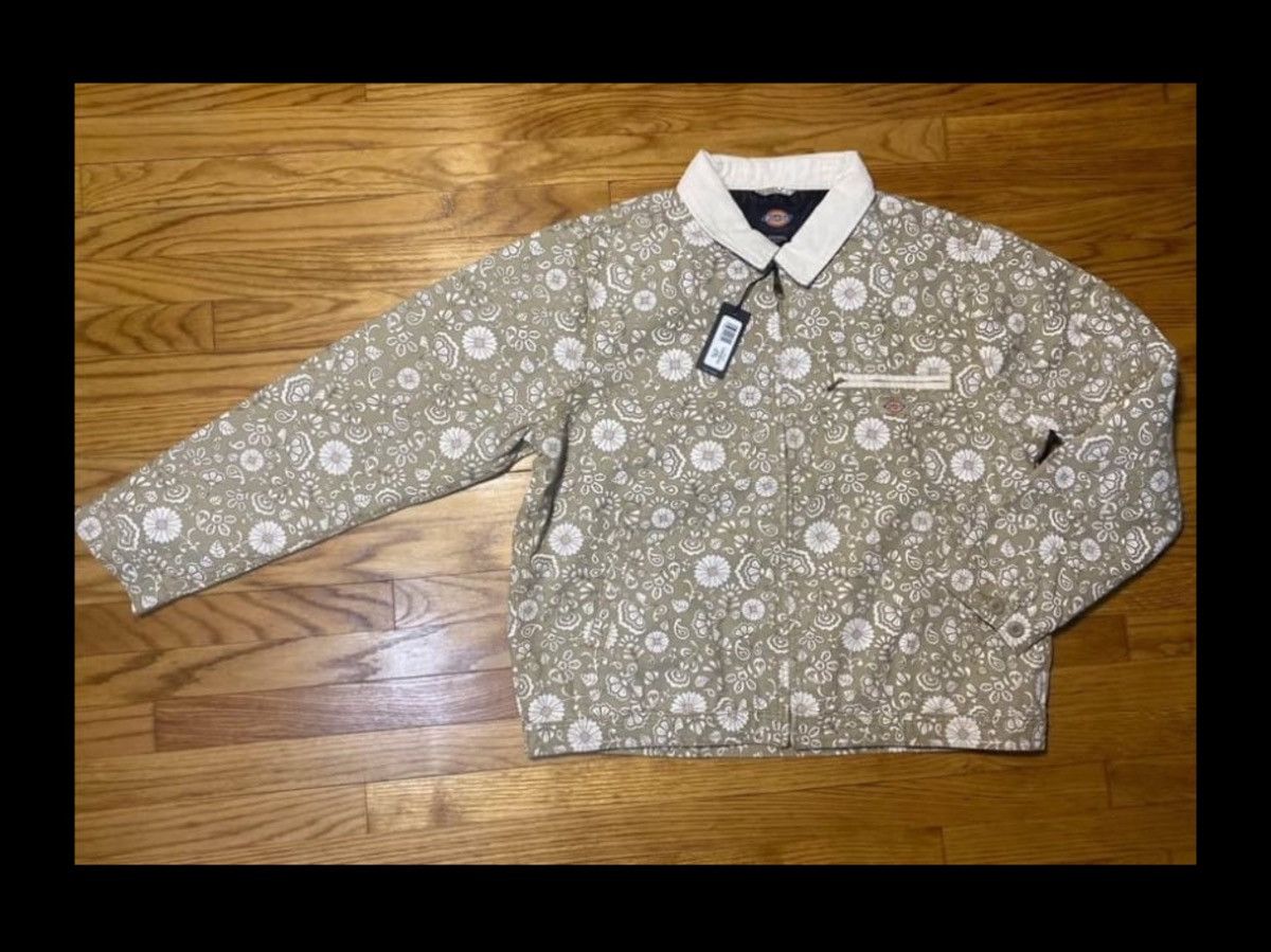 Dickies Ellis Canvas Work jacket Men’s Sz S Corduroy Collar