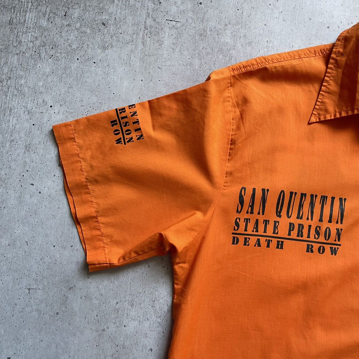 Death Row Records RARE Shirt San Quentin State Prison Death Row 56435 Size US XXL / EU 58 / 5 - 5 Thumbnail