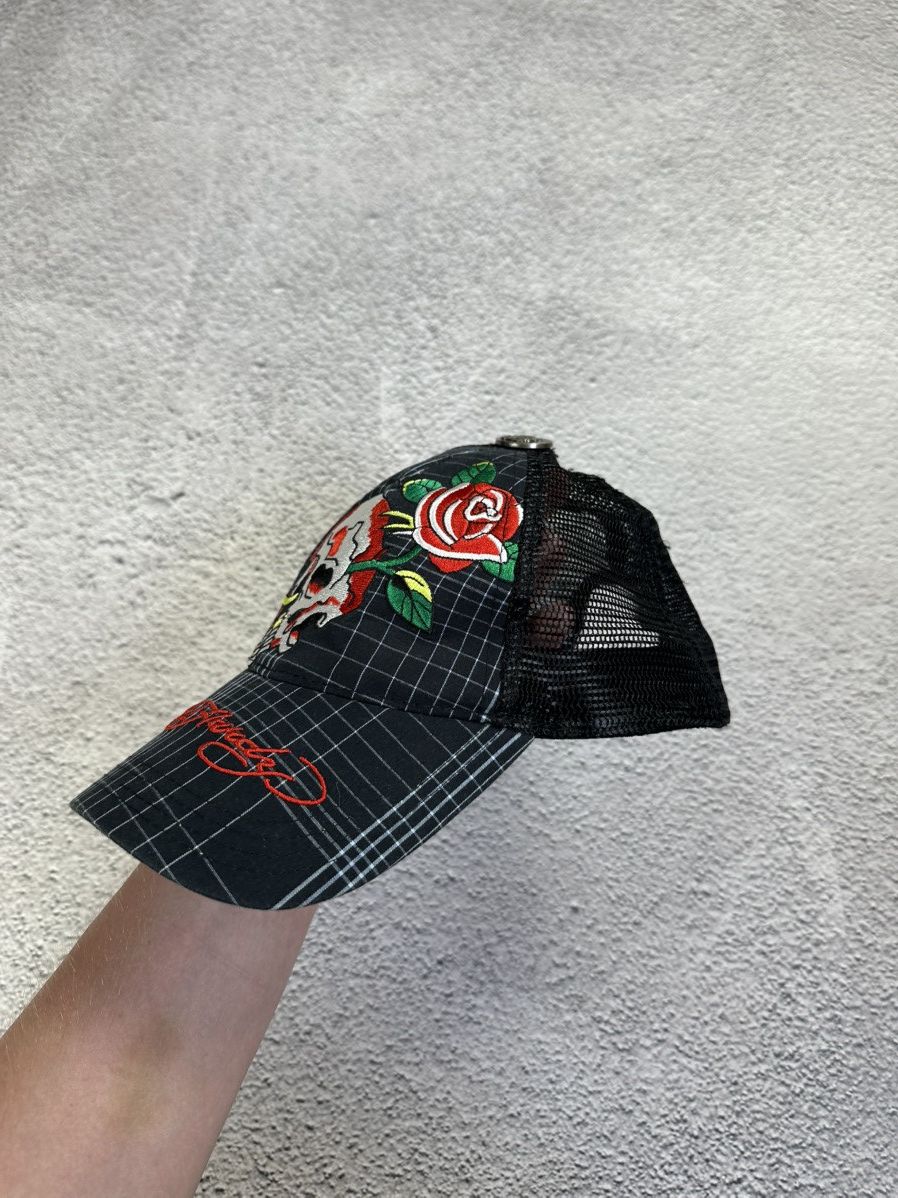 Ed Hardy Vintage Ed Hardy Cap Rhinestones Japan Y2K Effected Style Size ONE SIZE - 6 Thumbnail