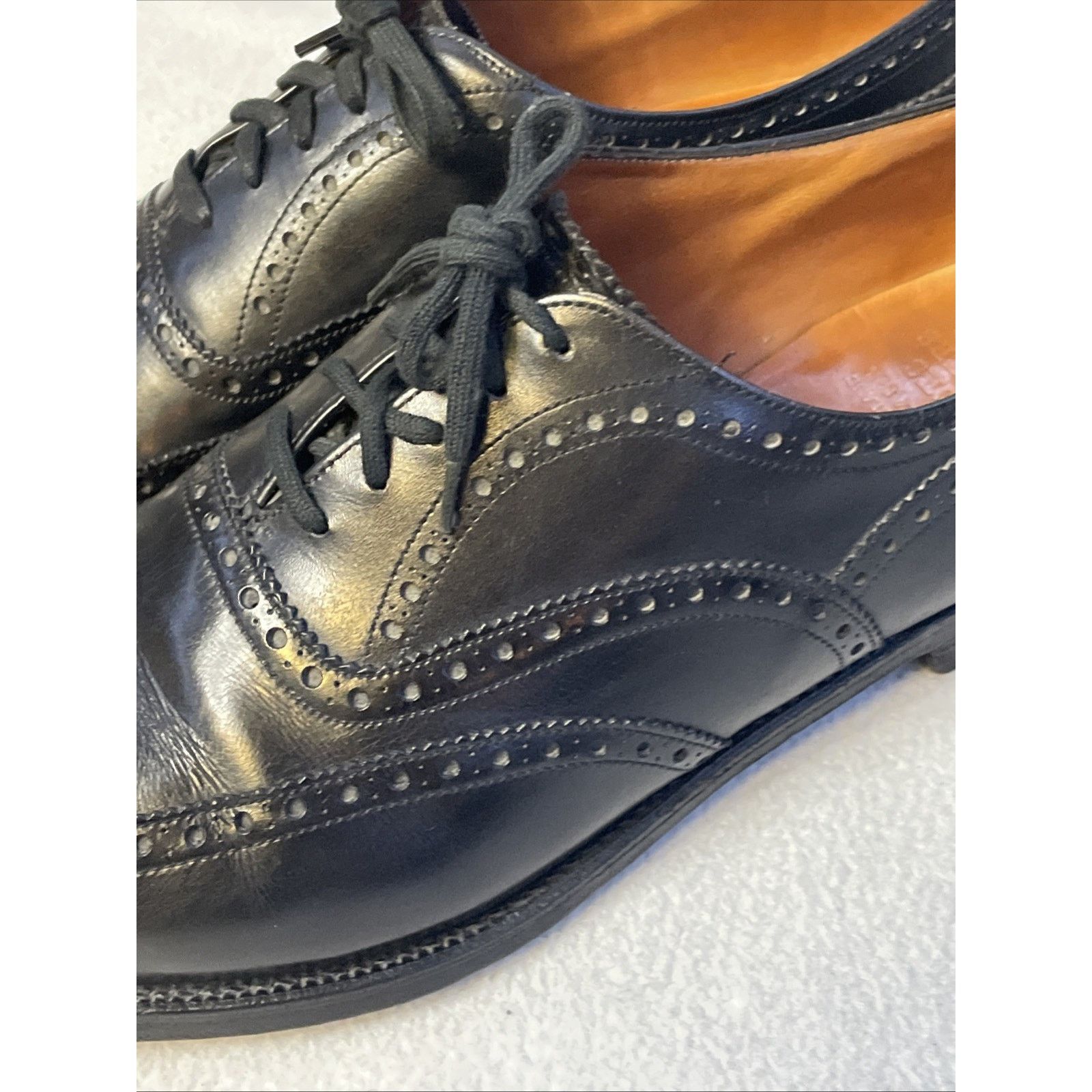 Brooks Brothers VTG Brooks Brothers Brooks English Devon Black Leather Size US 11.5 / EU 44-45 - 3 Thumbnail