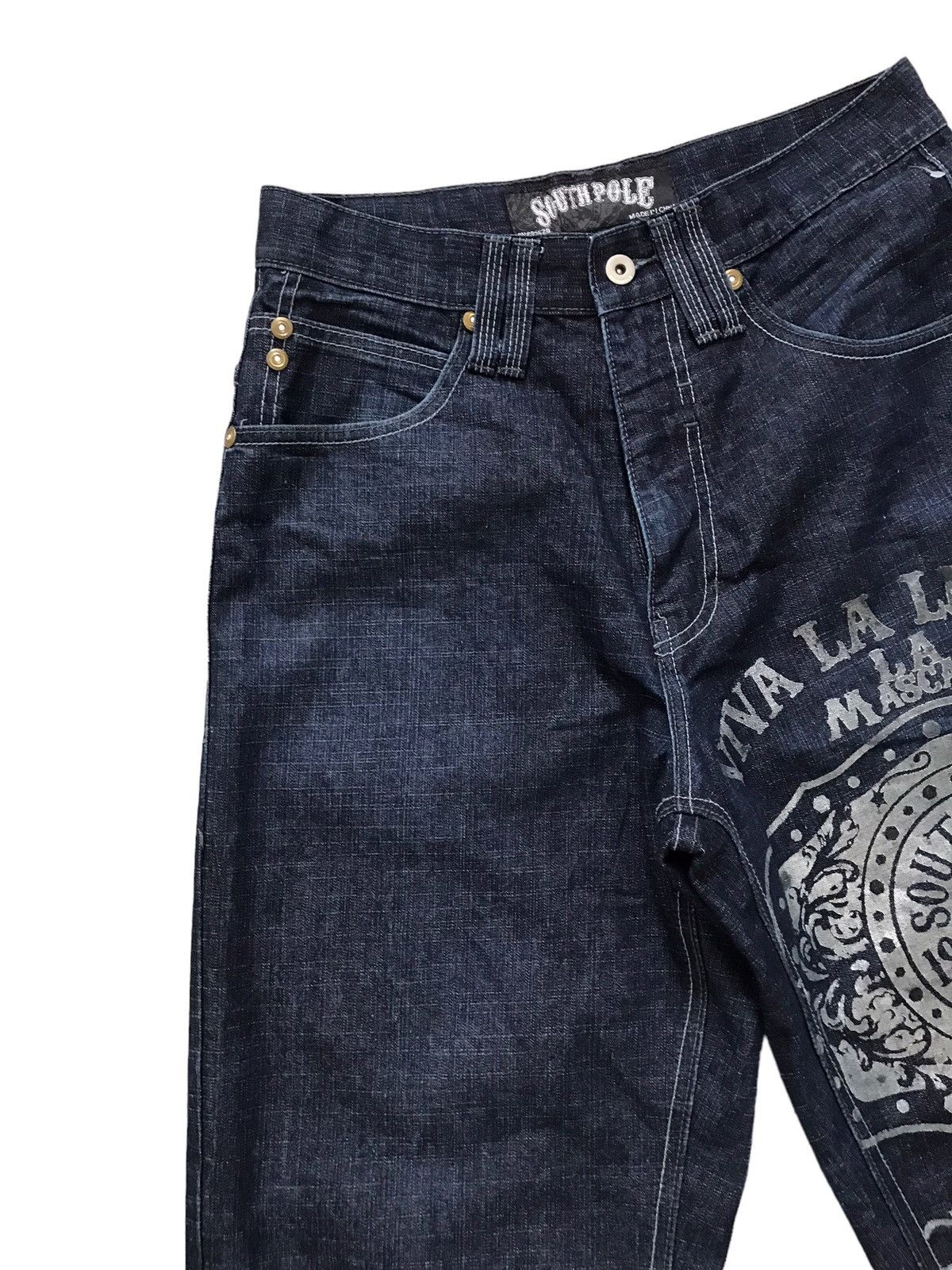 Southpole Southpole Viva La Luchai Mysterious Vs Hollywood Baggy Jeans Size US 32 / EU 48 - 5 Thumbnail