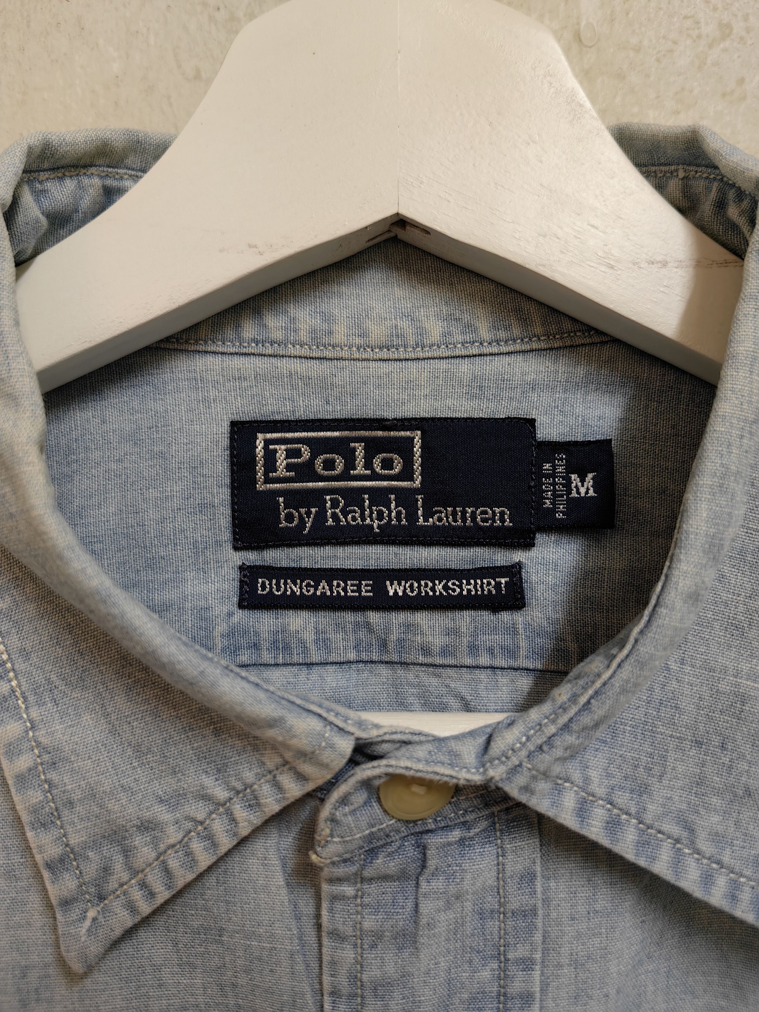 Polo Ralph Lauren × Vintage Polo by Ralph Lauren Dungaree Workshirt Size US XL / EU 56 / 4 - 5 Thumbnail