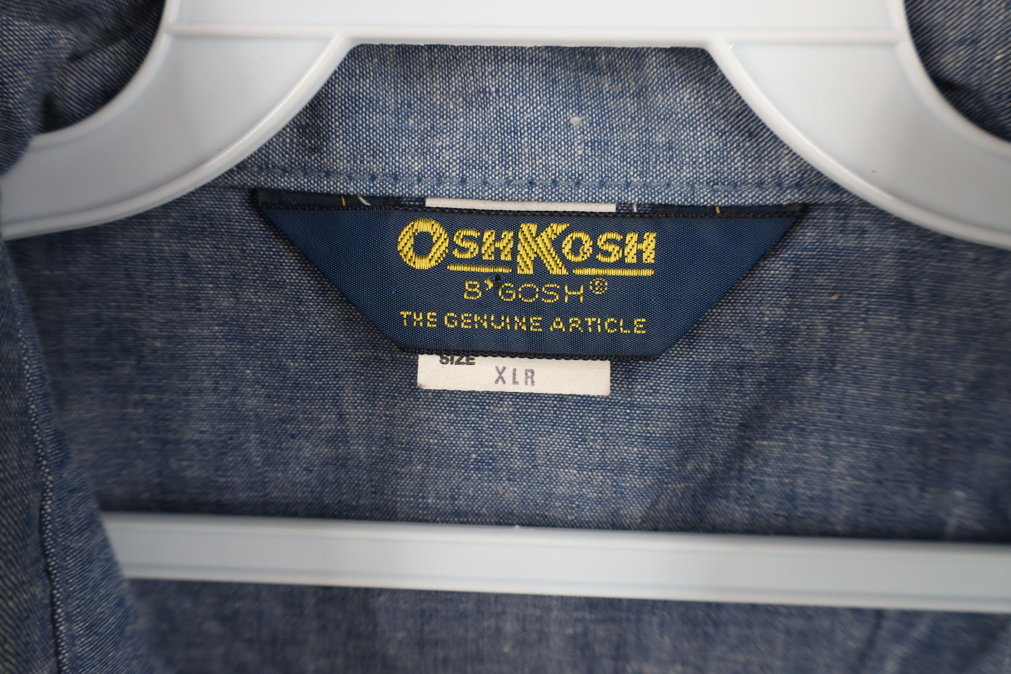Vintage Deadstock Vintage 70s OshKosh B'Gosh Button Shirt USA Size US XL / EU 56 / 4 - 10 Thumbnail