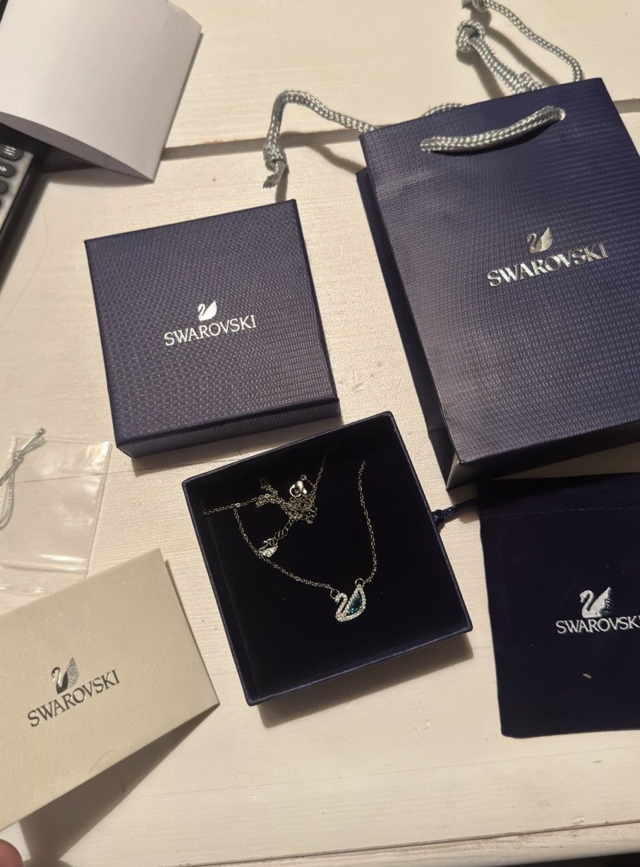 Swarovski Swarovski Dazzling Swan Necklace Size ONE SIZE - 1 Thumbnail